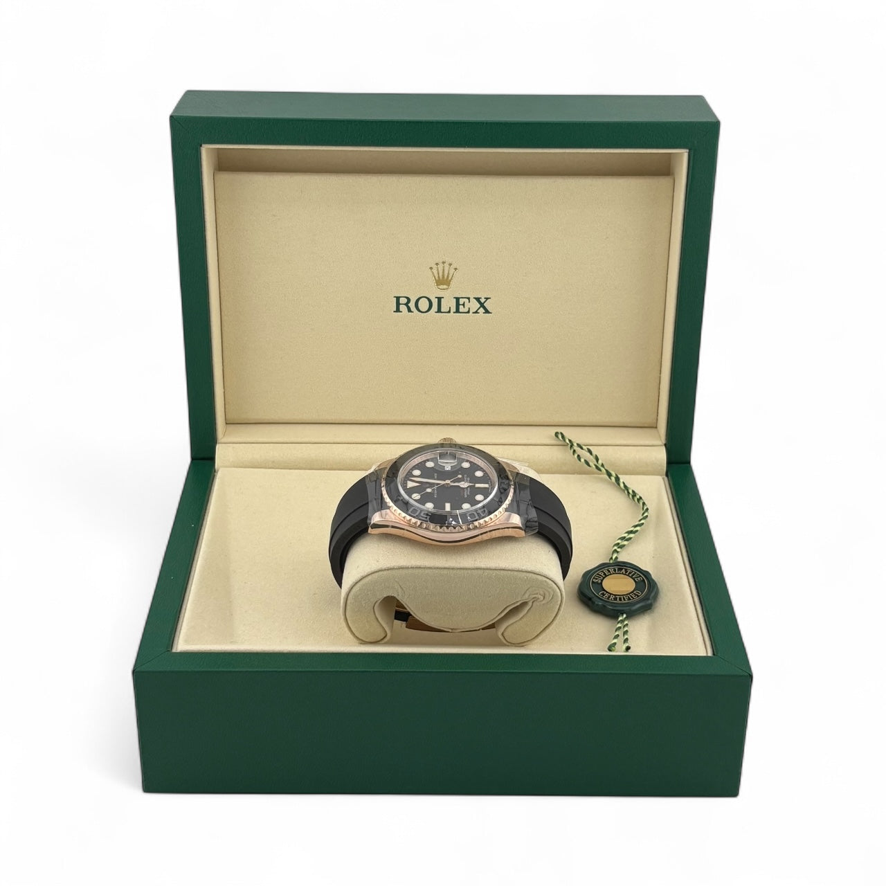 Rolex Yachtmaster 40mm 116655 Jan 2018 Pre-Owned Mint Full Set NWT