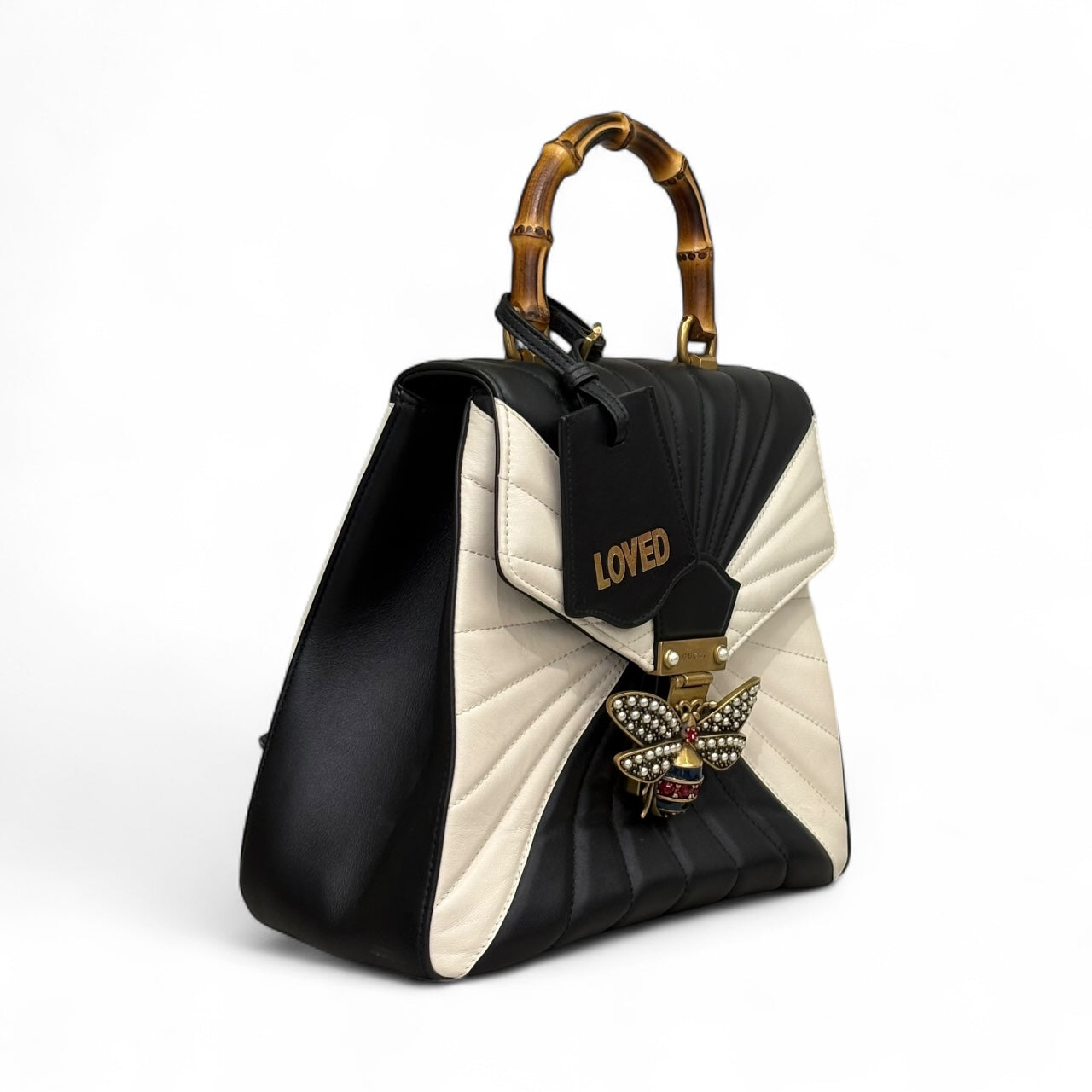 Gucci Backpack Bamboo Handle Pre-Owned