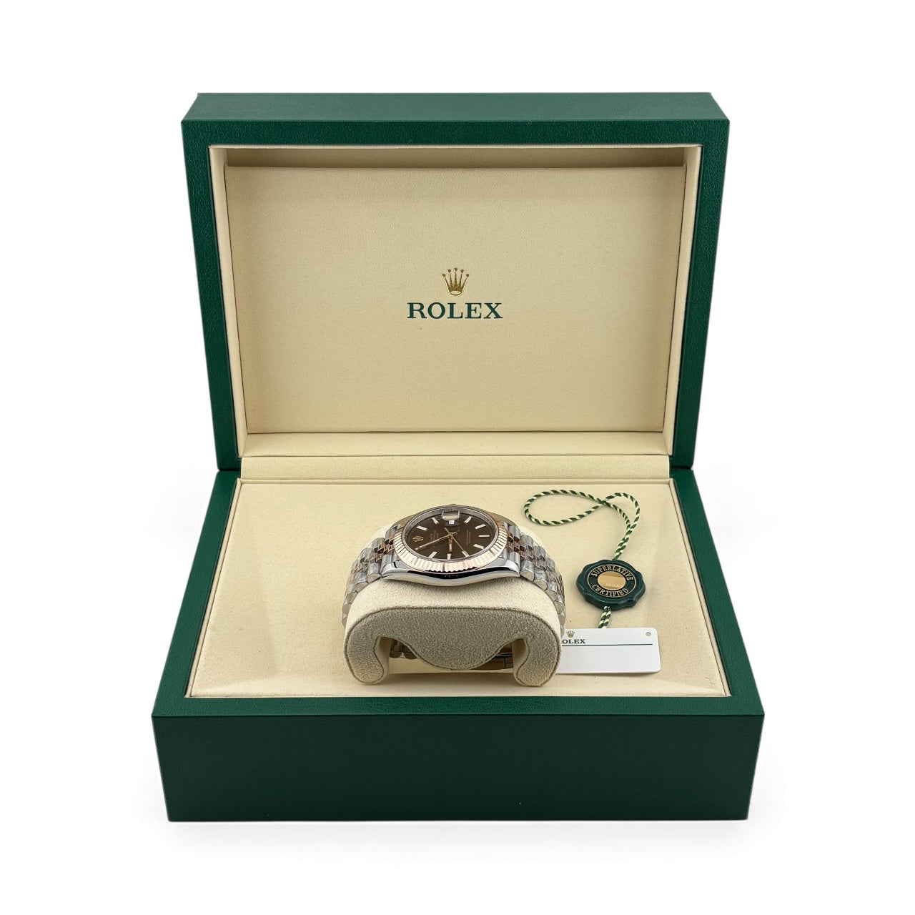 Rolex Datejust Chocolate 126331 Pre-Owned Mint