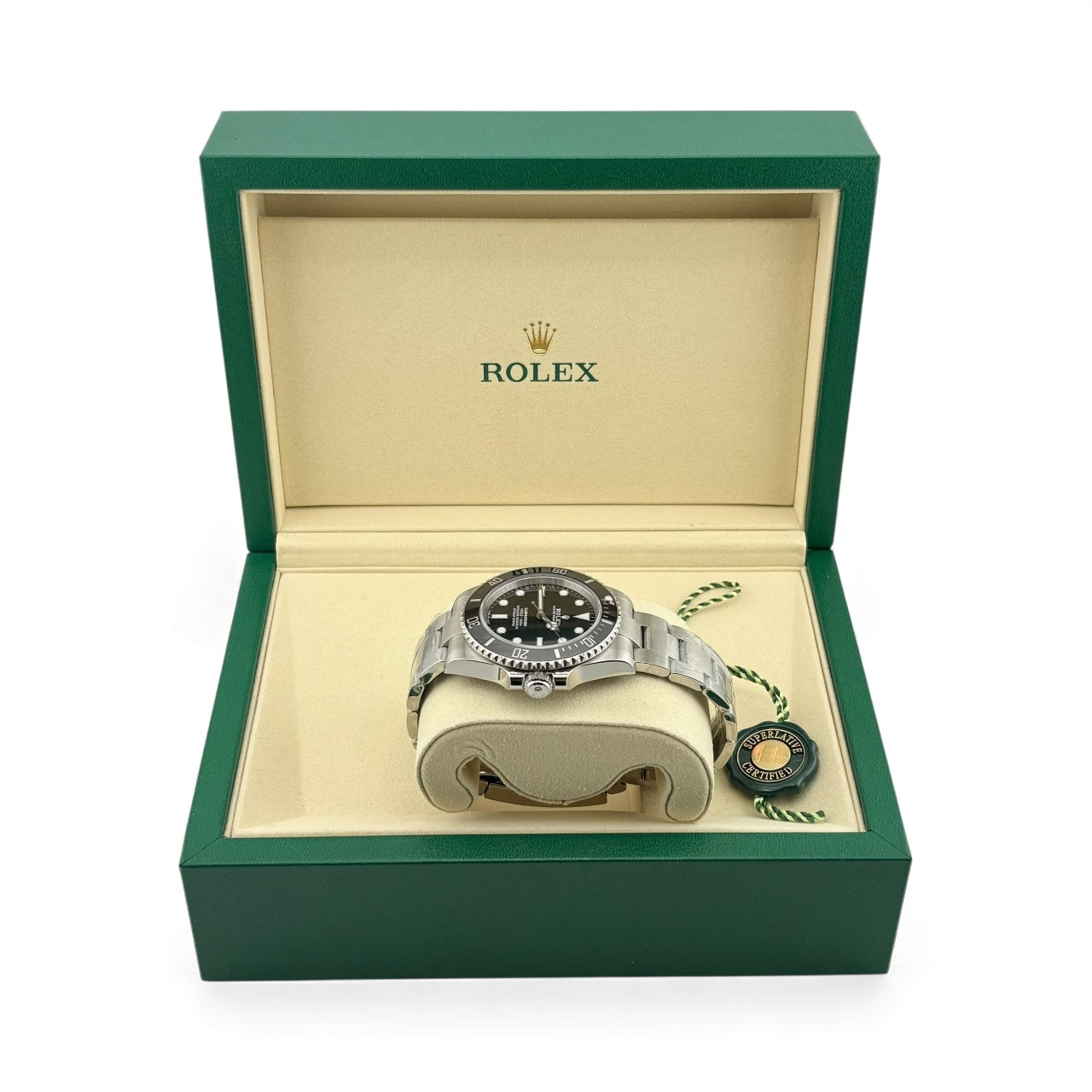 Rolex Submariner No Date 124060 Pre-Owned Mint Aug 2024