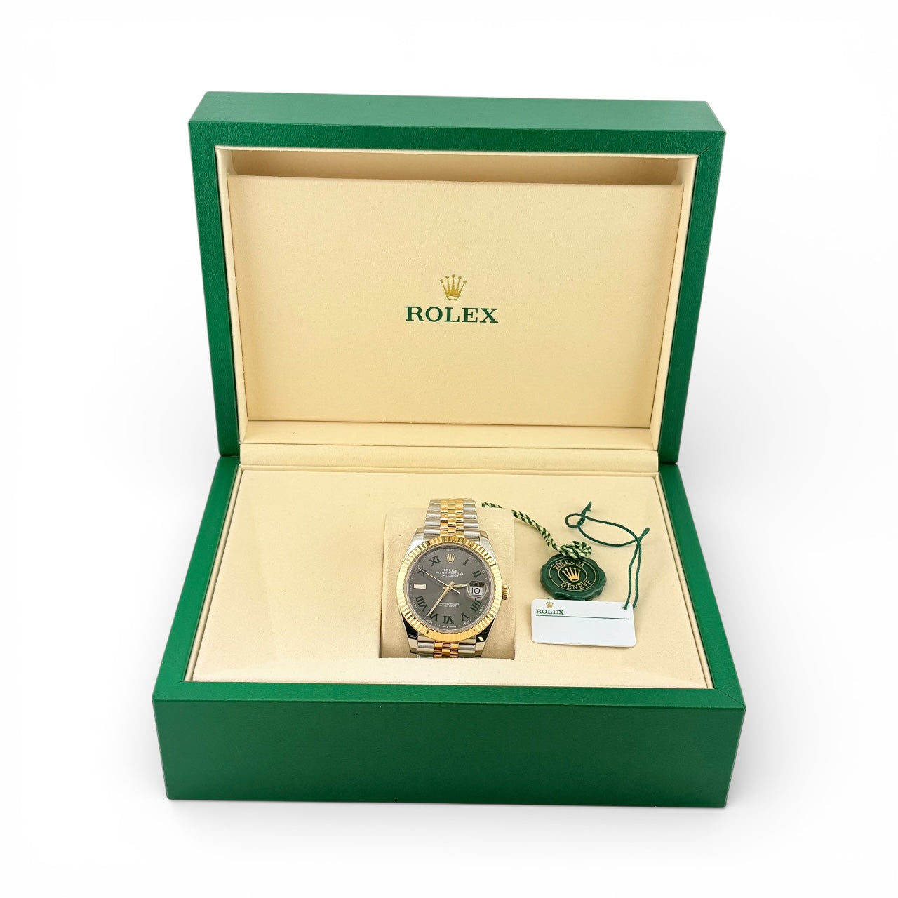 Rolex Datejust Wimbledon 126333 Oct 2024 Pre-Owned Mint