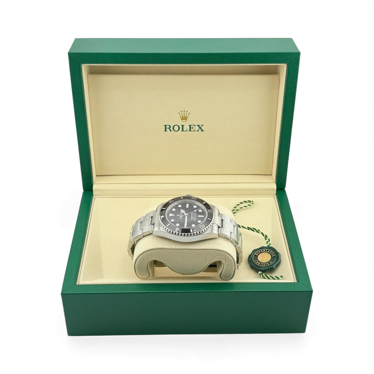 Rolex Submariner No Date 124060 Pre-Owned Mint Aug 2024