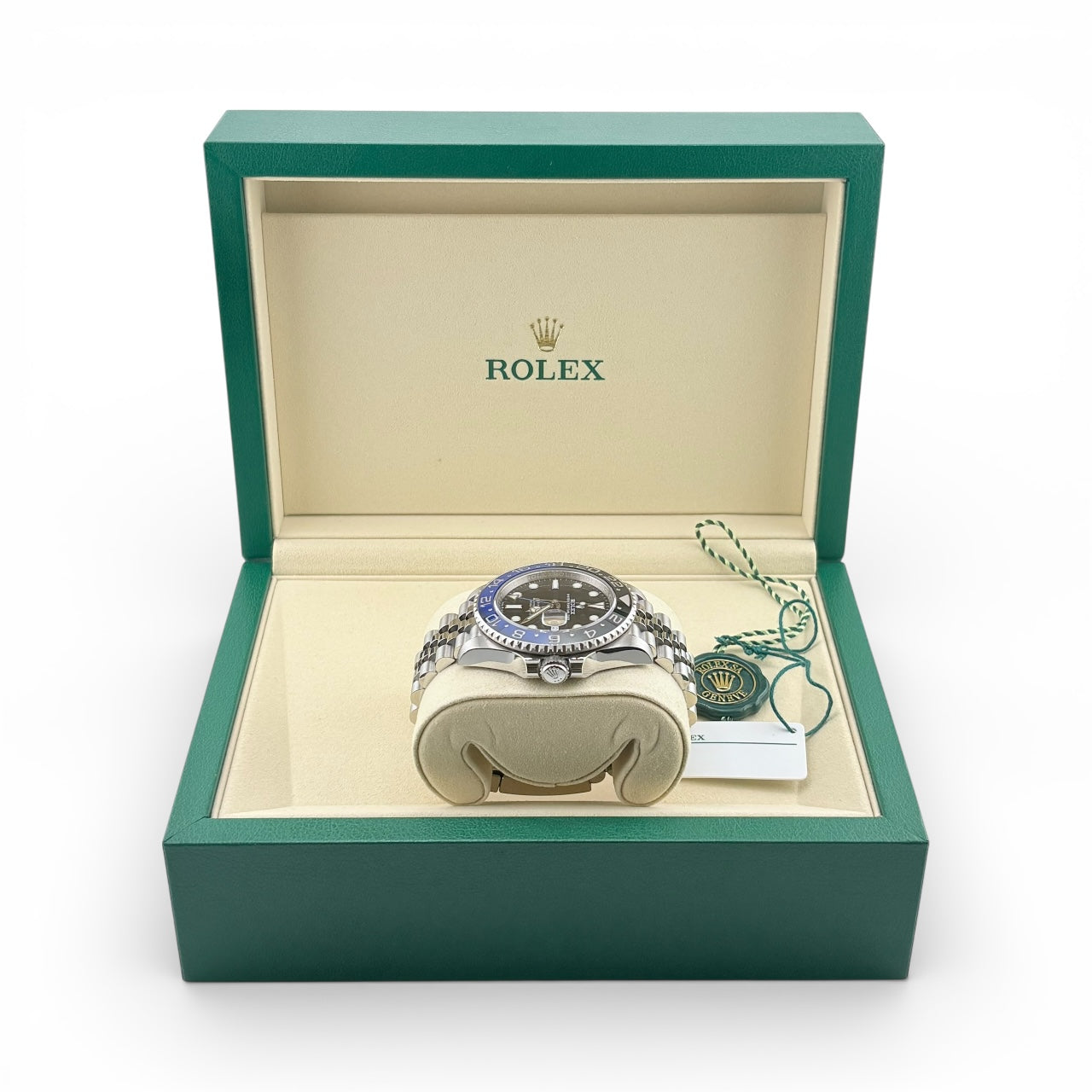 Rolex GMT-Master II Batgirl 126710BLNR Pre-Owned Mint Dec 2020