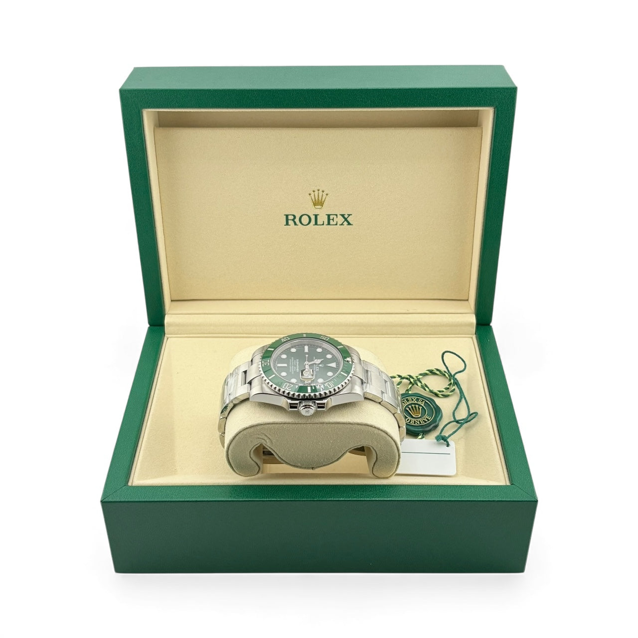 Rolex Submariner Date Hulk 116610LV Pre-Owned Mint Mar 2019