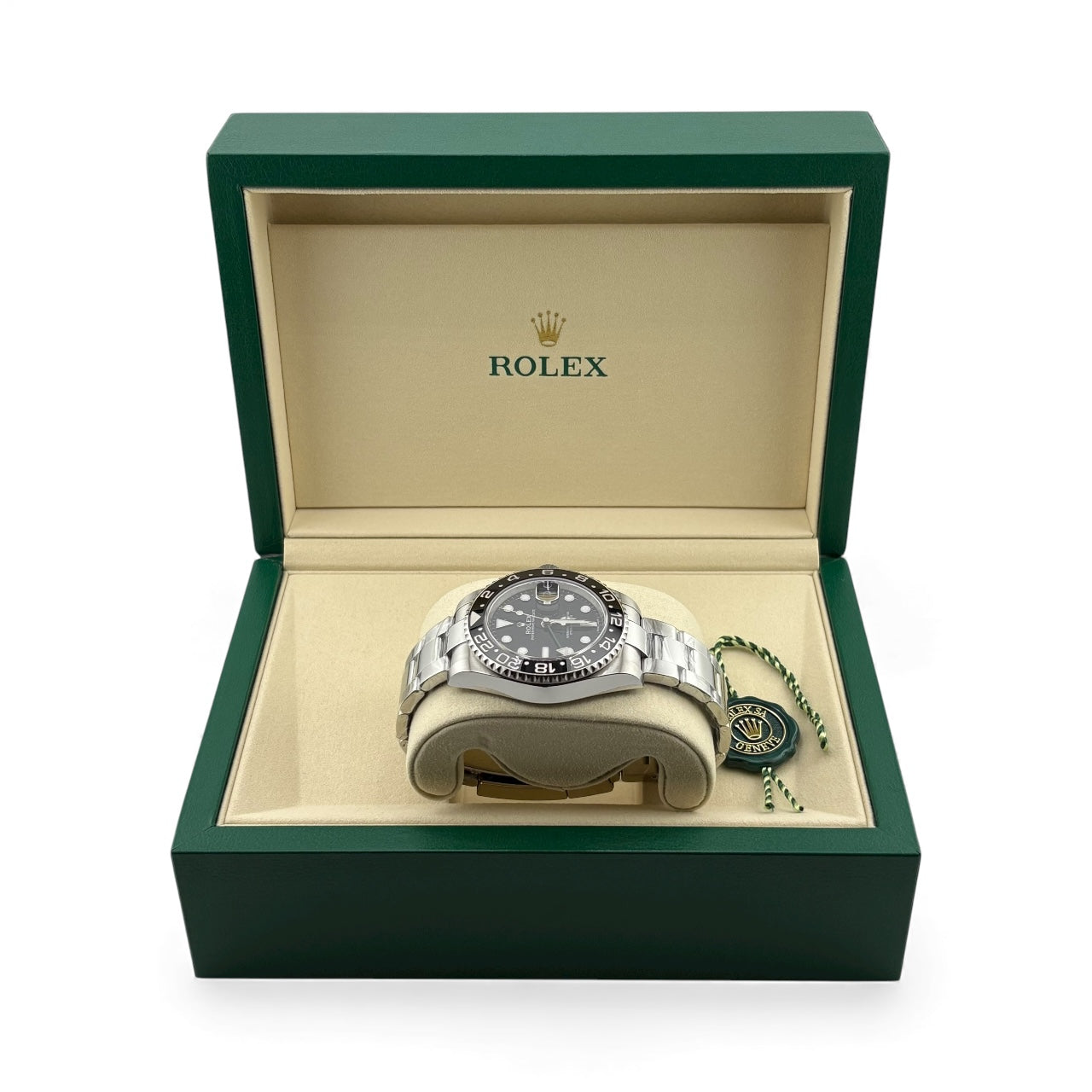 Rolex GMT-Master II 116710LN Pre-Owned Mint 2018