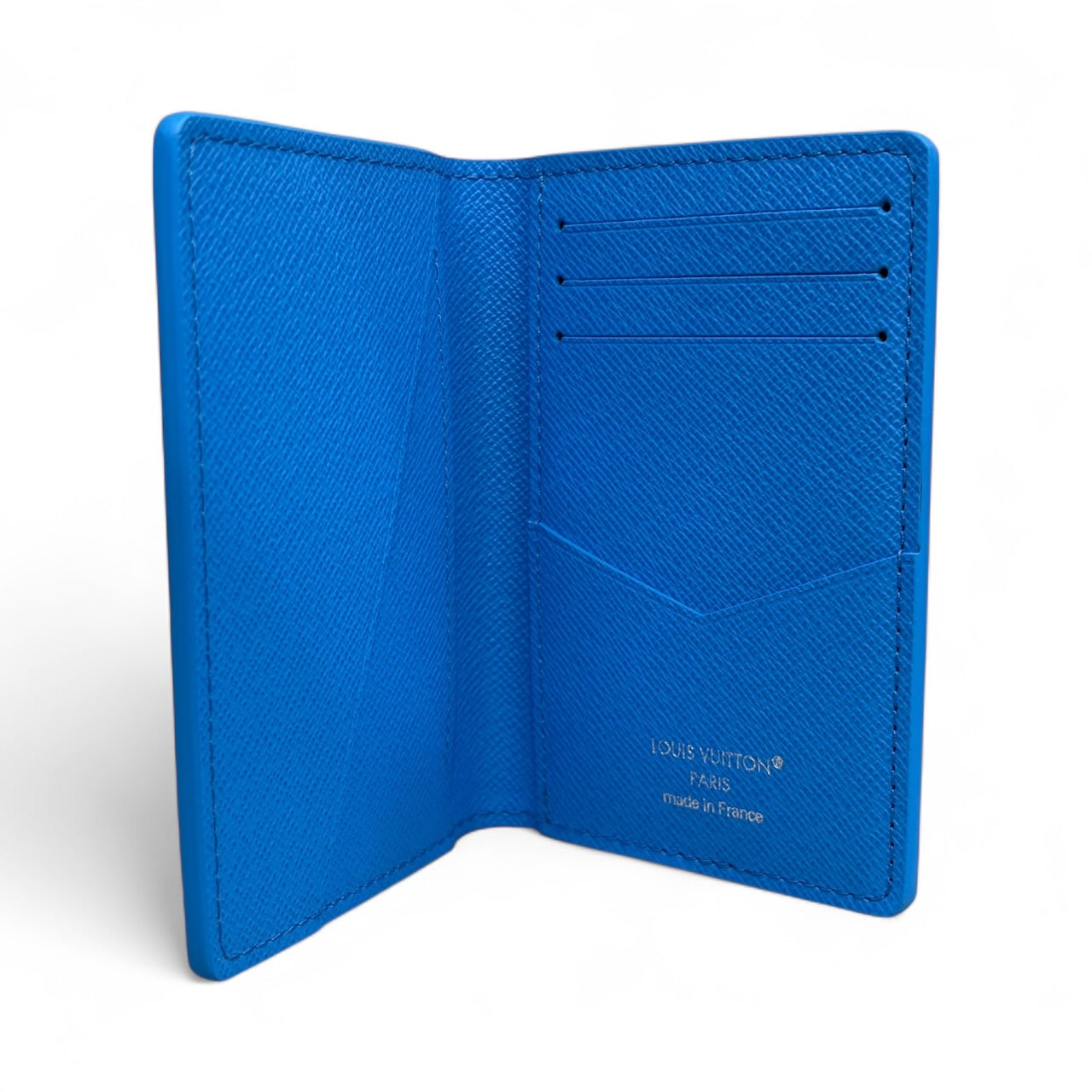 Louis Vuitton Card Holder | Pool Print Edition | Blue | New