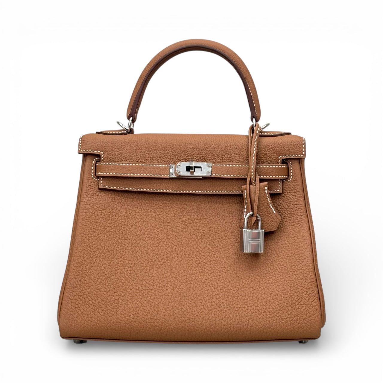 Hermes Kelly 25 Gold Togo Leather