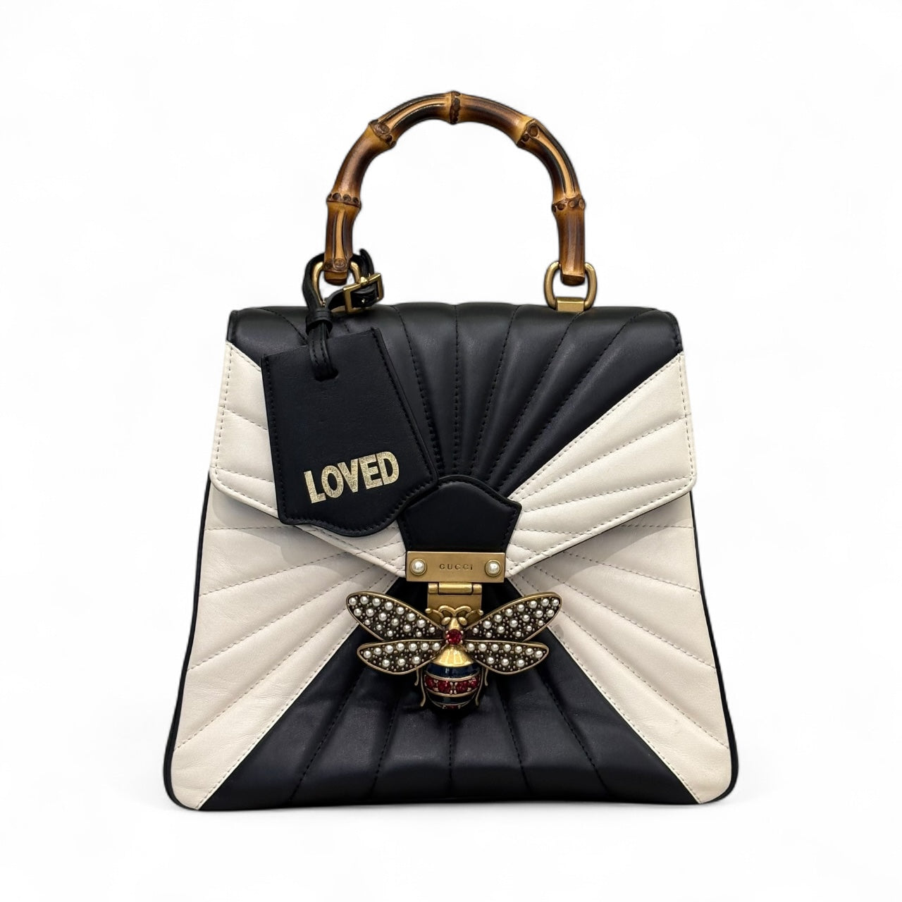 Gucci Backpack Bamboo Handle Pre-Owned