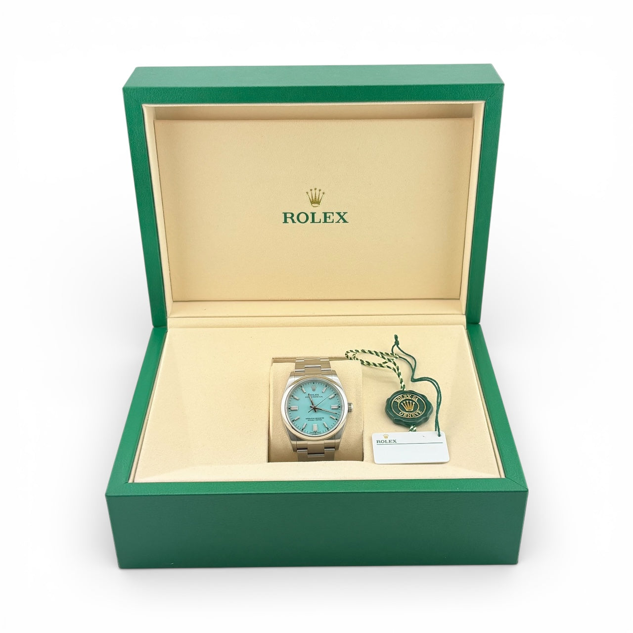 Rolex Oyster Perpetual Tiffany 126000 Dec 2025 BNIB