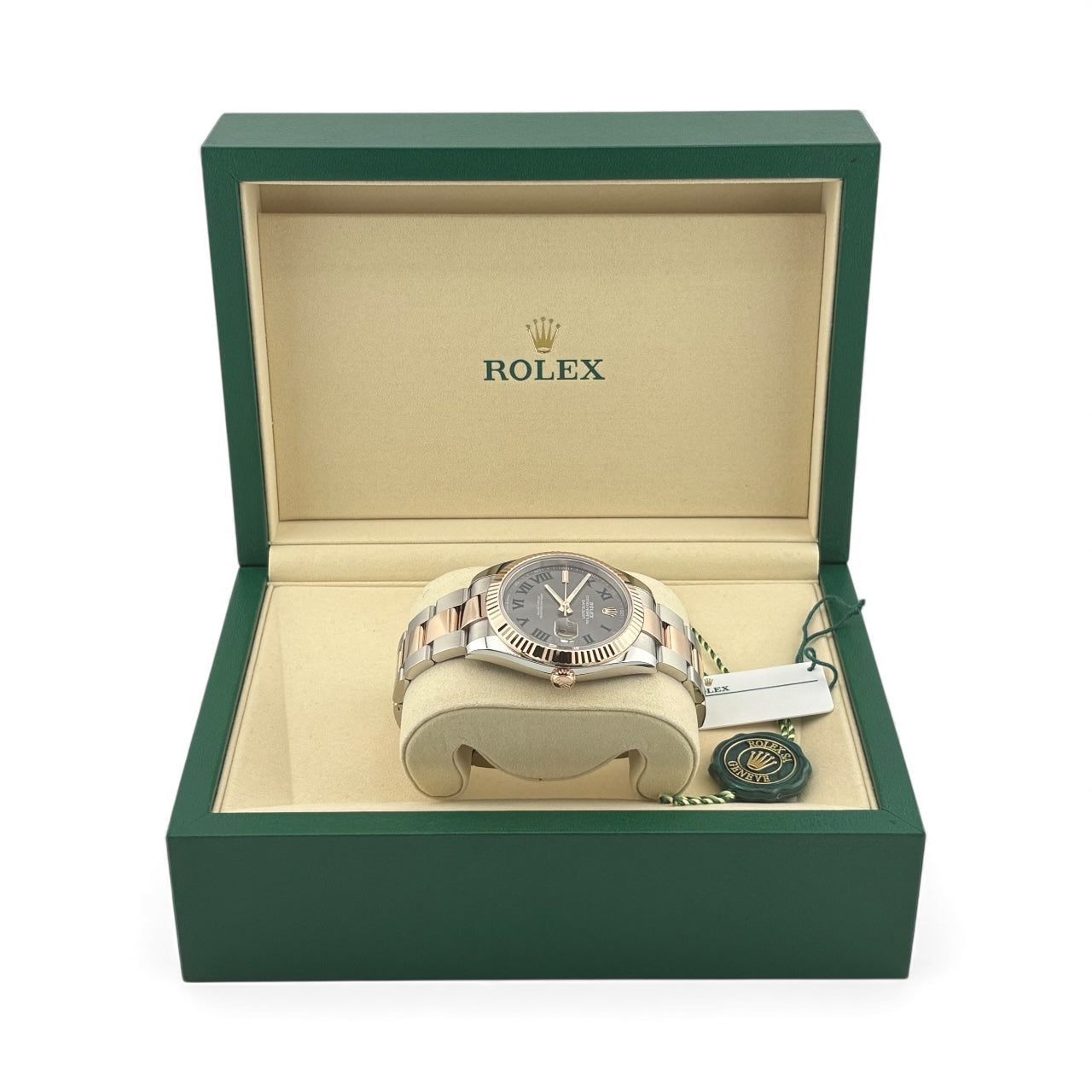 Rolex Datejust RG Wimbledon 126331 Pre-Owned Mint July 2024