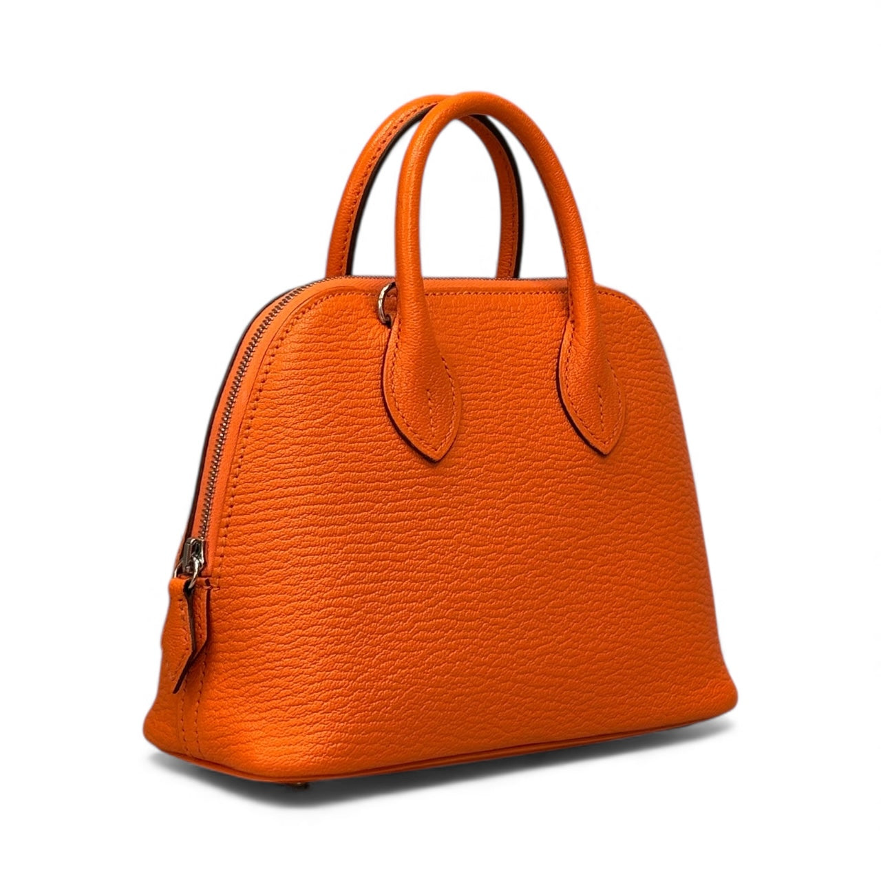 Hermes Mini Bolide Orange Pre-Owned