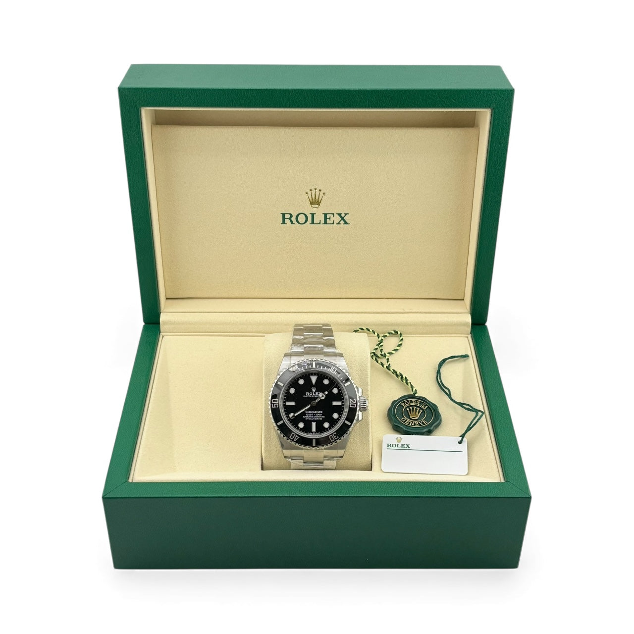 Rolex Submariner No Date 124060 Pre-Owned Mint July 2024