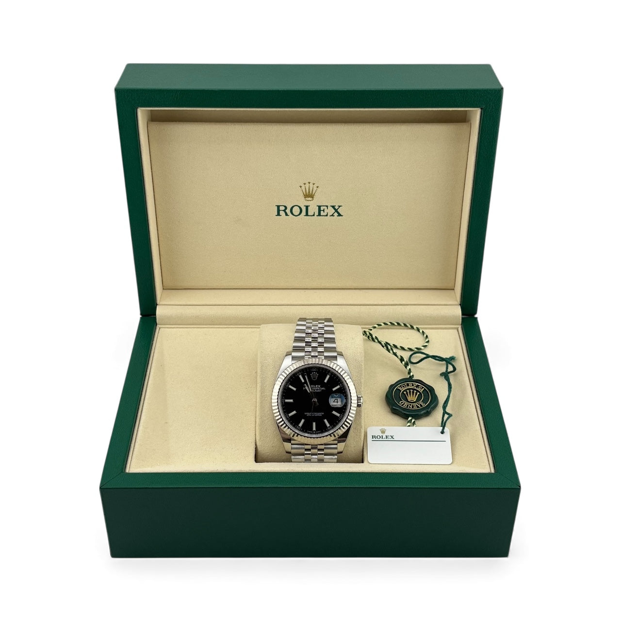 Rolex Datejust Black 126334 Pre-Owned Mint May 2024