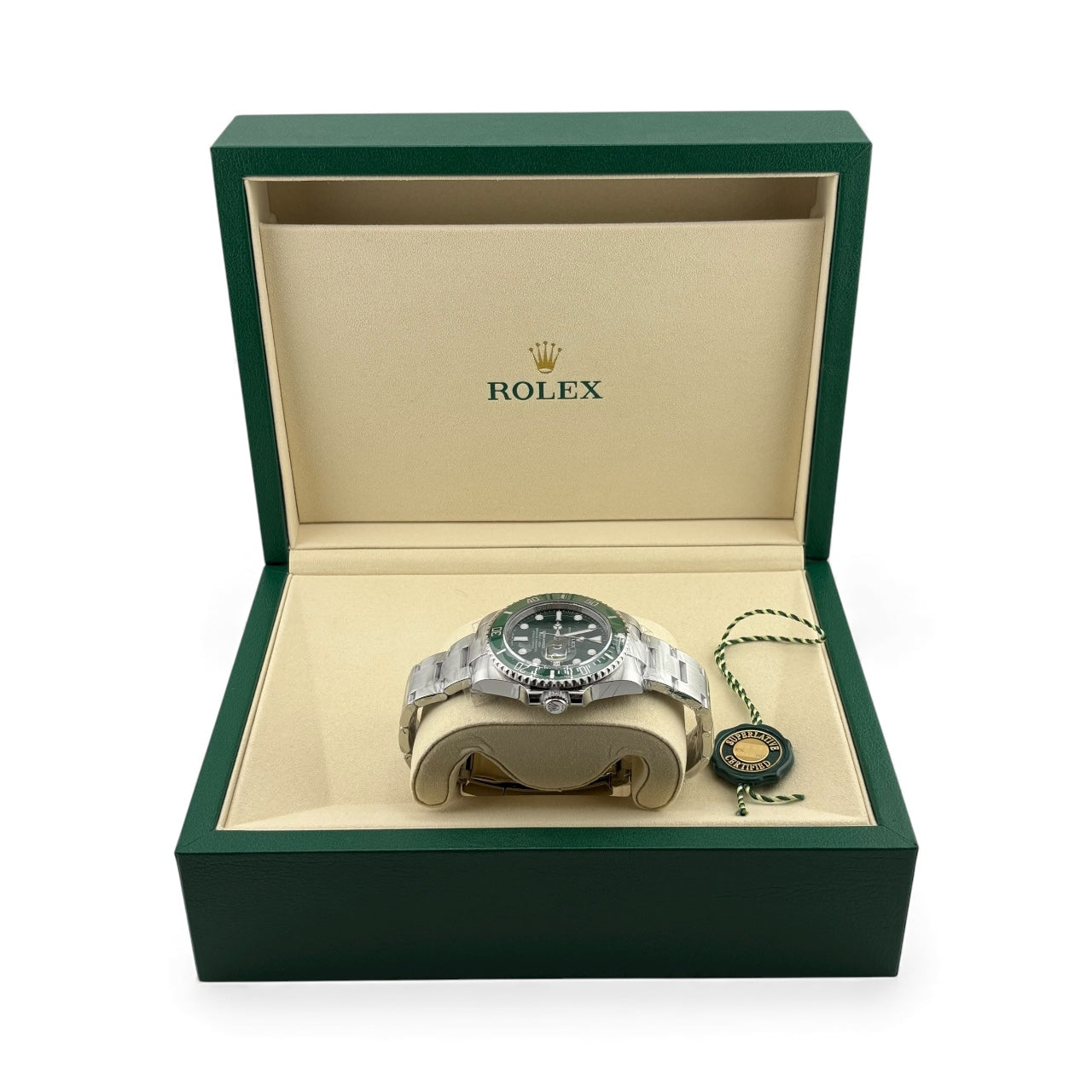 Rolex Submariner W/Date Hulk 116610LV Pre-Owned Sep 2018