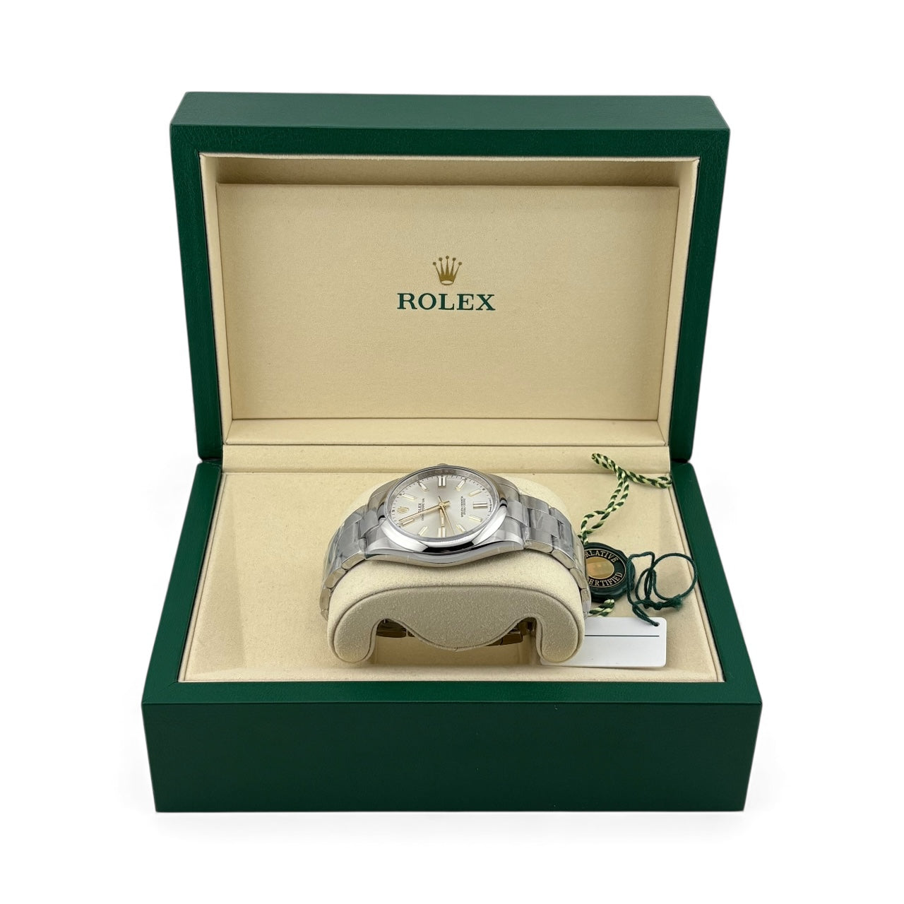 Rolex Oyster Perpetual Silver 124300 BNIB Feb 2025