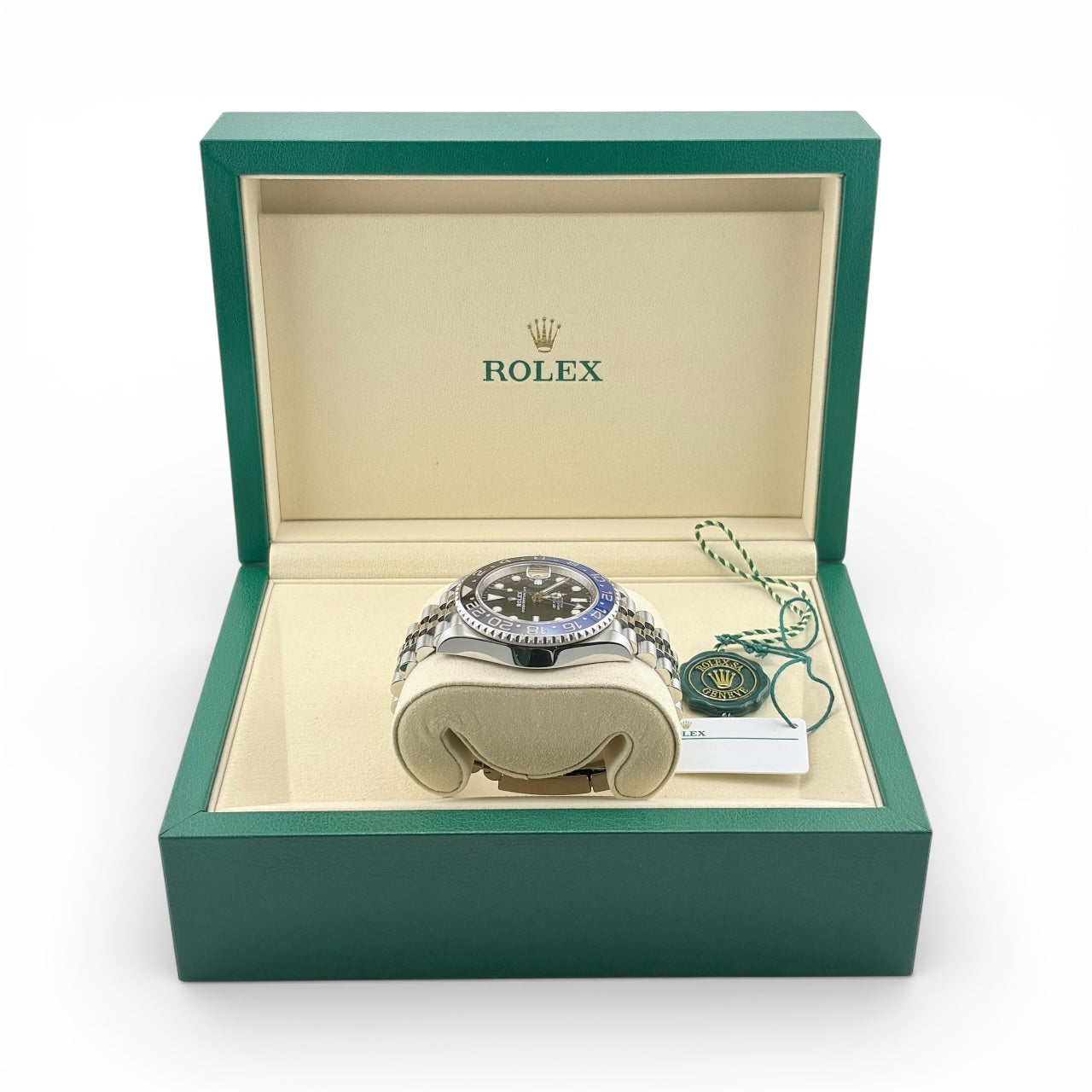 Rolex GMT-Master II Batgirl 126710BLNR Pre-Owned Mint Dec 2020