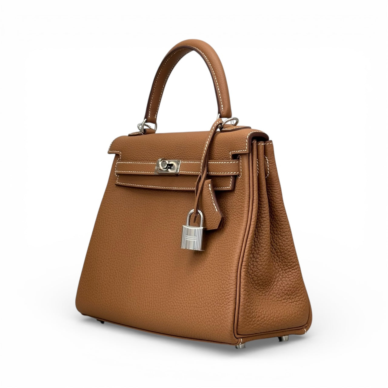 Hermes Kelly 25 Gold Togo Leather