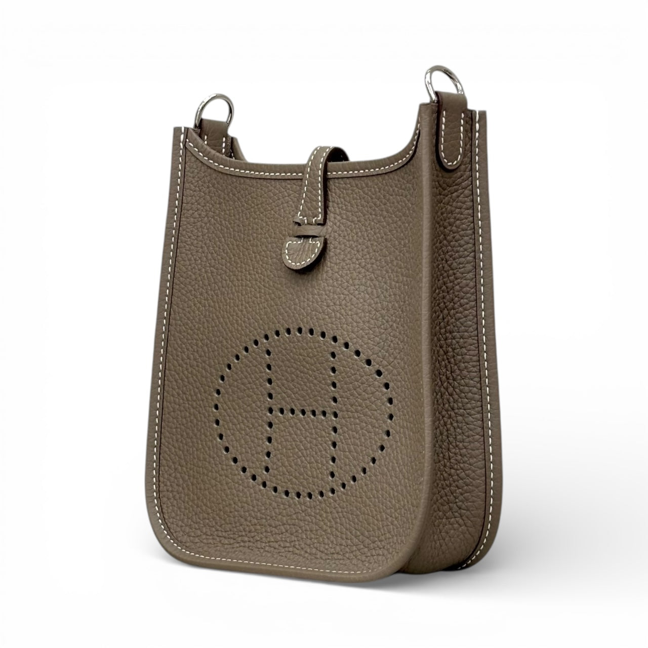 HERMÈS Mini Evelyne Etoupe NEW