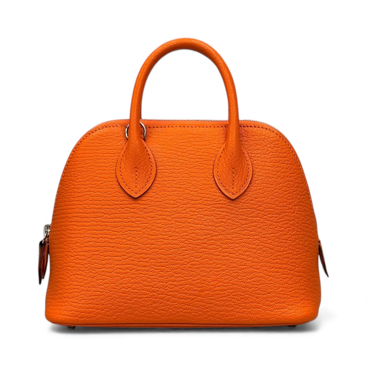 Hermes Mini Bolide Orange Pre-Owned