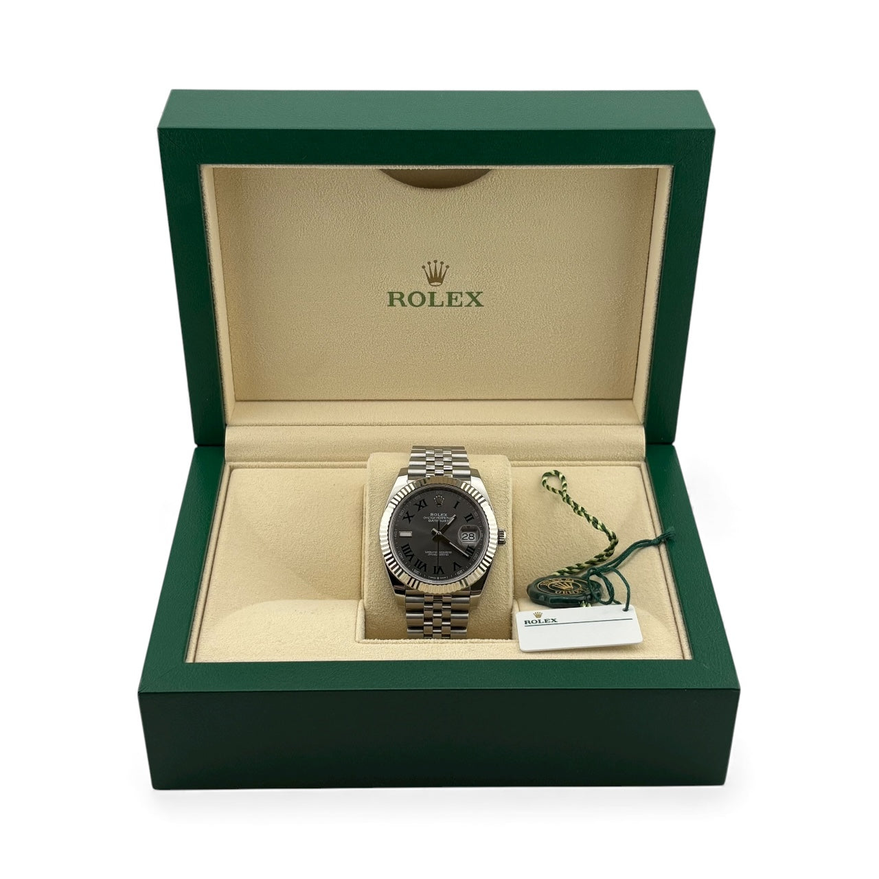 Rolex Wimbledon Silver 126334 Pre-Owned April 2024