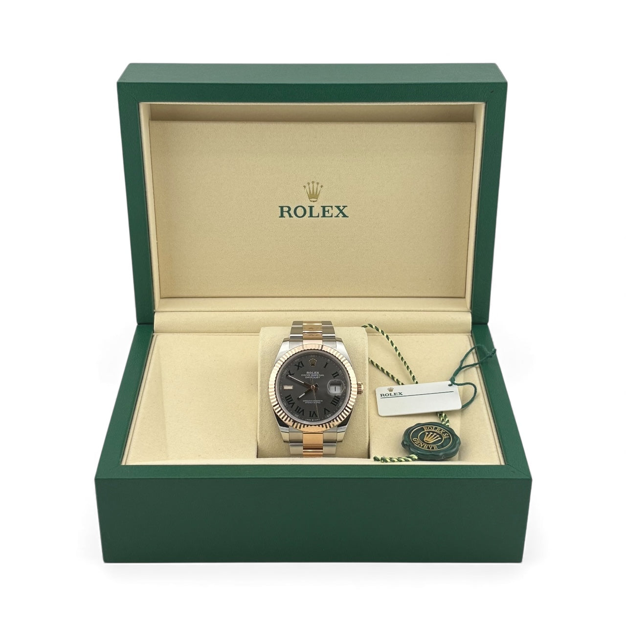 Rolex Datejust RG Wimbledon 126331 Pre-Owned Mint July 2024