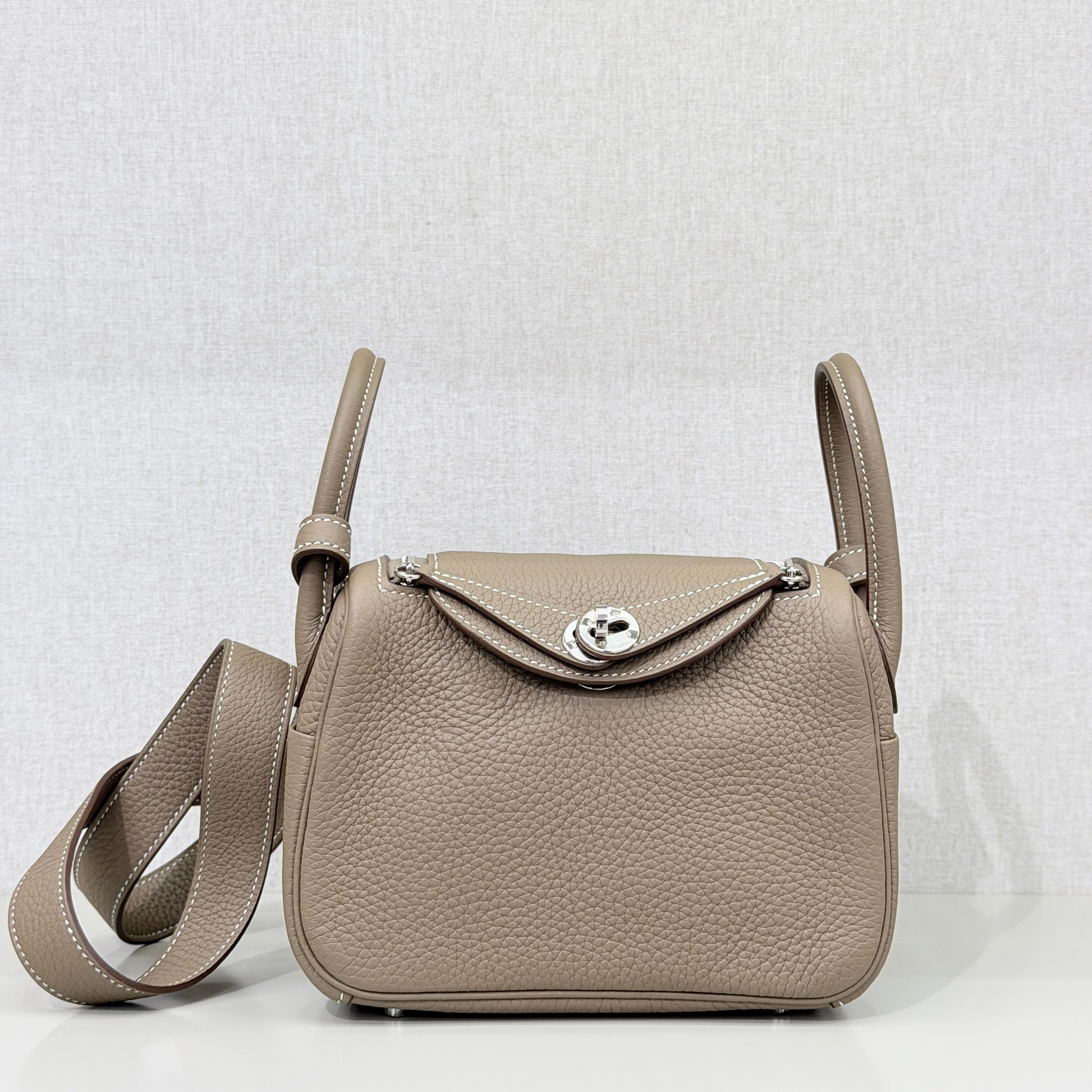 Mini Lindy Etoupe Phw Z Pre-Owned