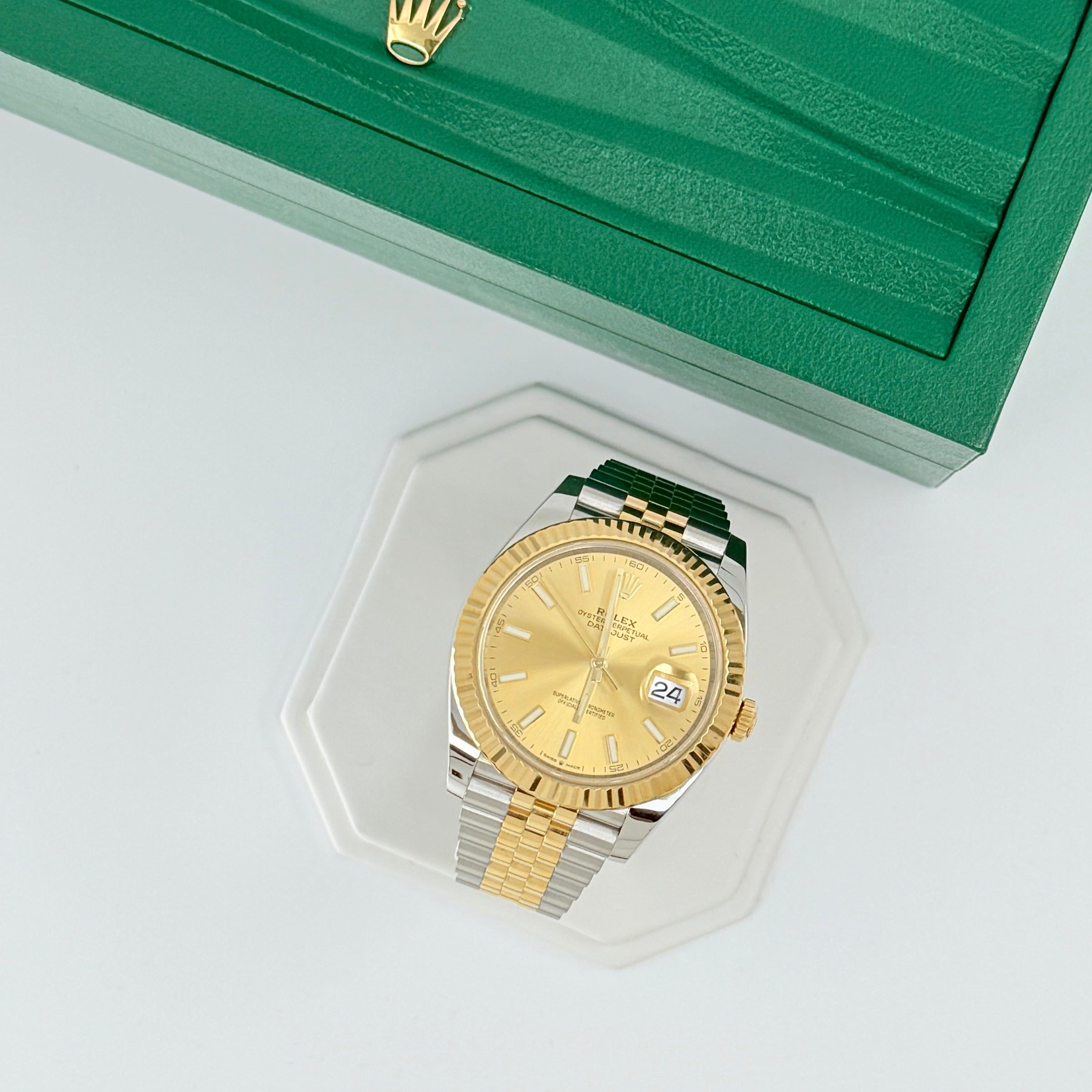 Rolex Datejust 41 126333 | Champagne Dial | Jubilee Bracelet | Pre-Owned