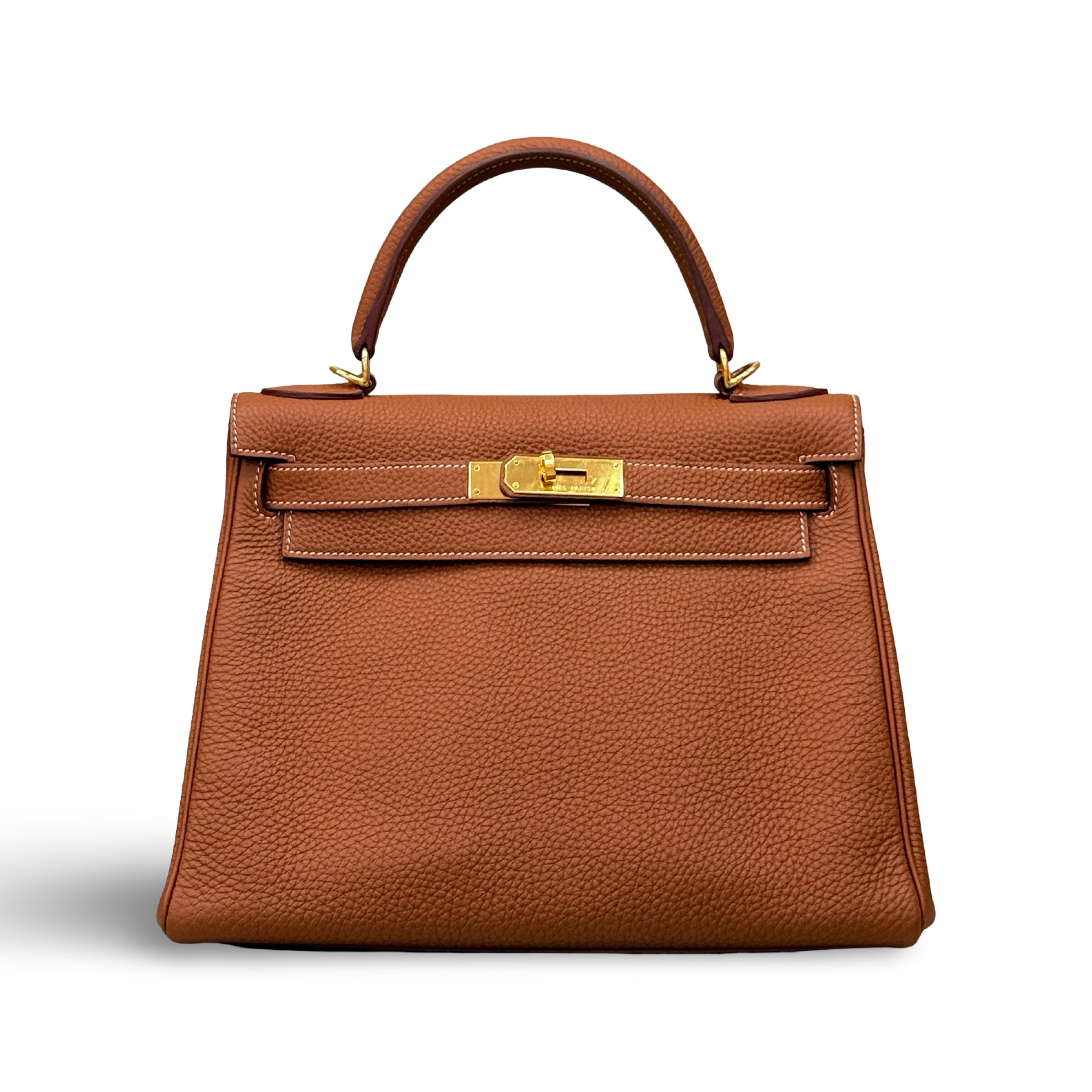 Hermès Kelly 28 | Gold Togo Leather | Gold Hardware | Pre-Owned