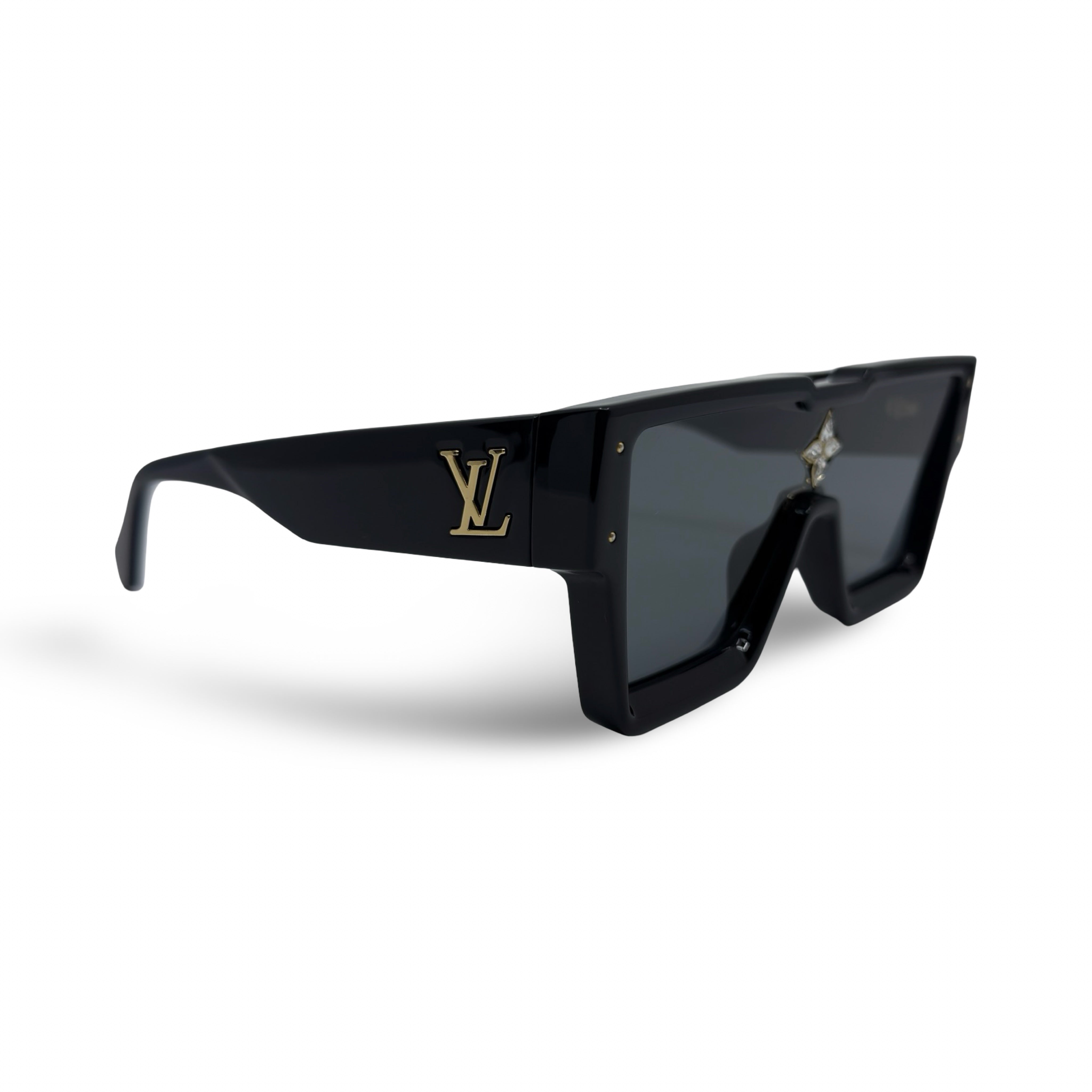 Louis Vuitton Cyclone Sunglasses | Black | Pre-Owned