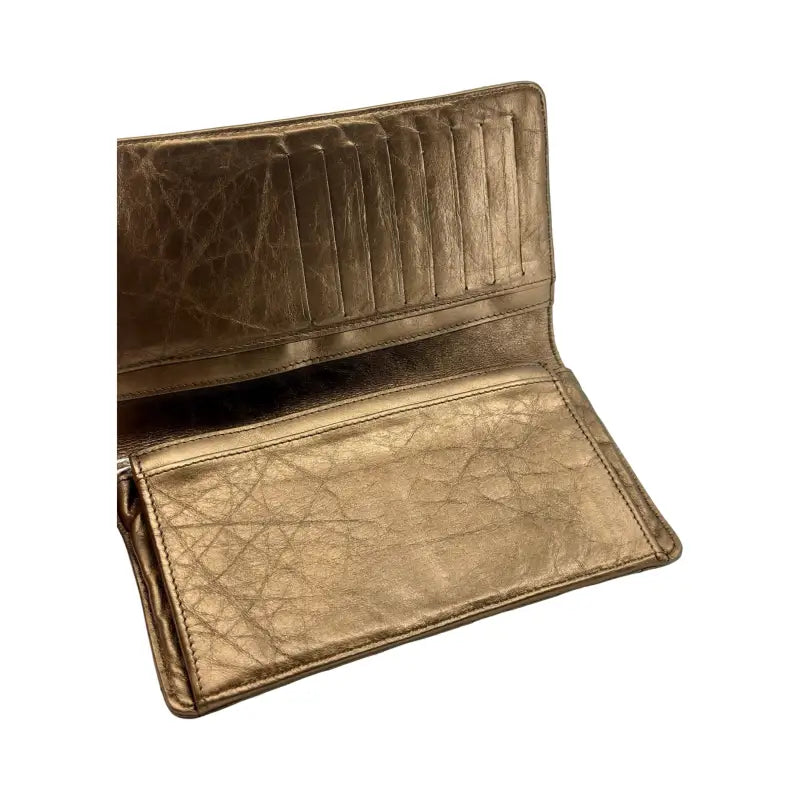 Chanel 2.55 Long Wallet | Brown | Pre-Owned