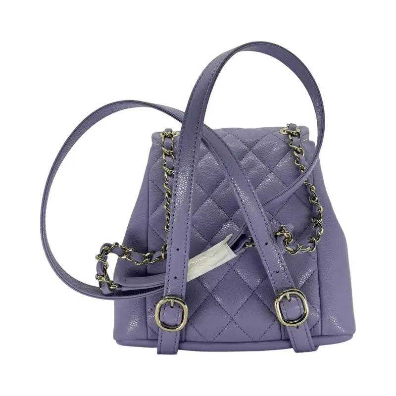 Chanel Duma Backpack | Small | Purple | Gold Hardware | New Full Set