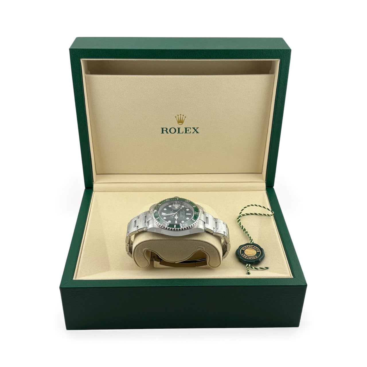 Rolex Submariner W/Date Hulk 116610LV Pre-Owned Sep 2018