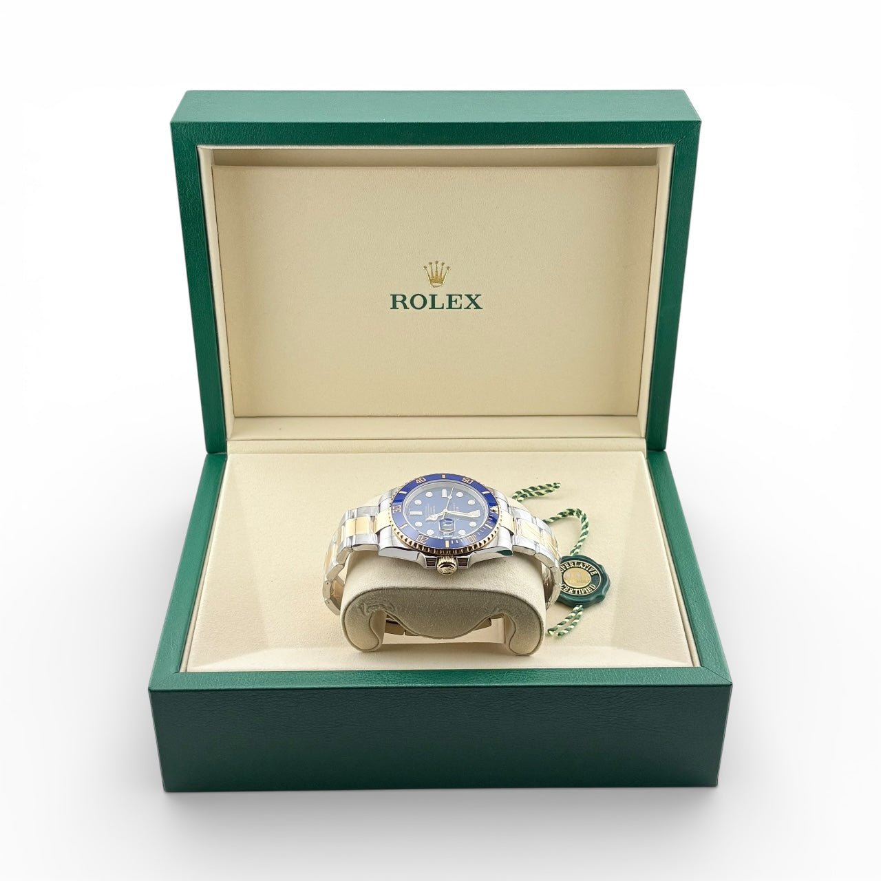 Rolex Submariner Date Bluesy 116613LB Pre-Owned Mint Dec 2019