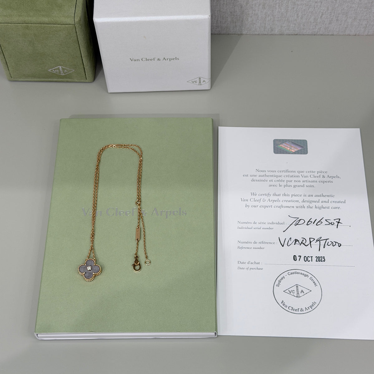 Van Cleef & Arpels Holiday Pendant Pre-Owned