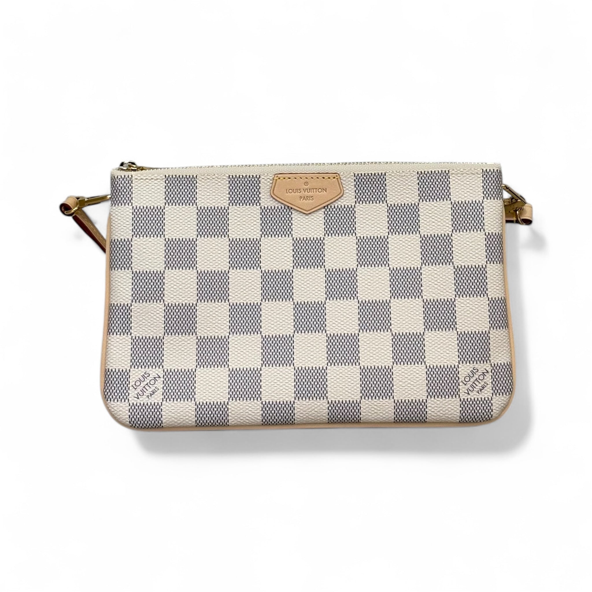 Louis Vuitton Double Zip Pochette |Pre-Owned