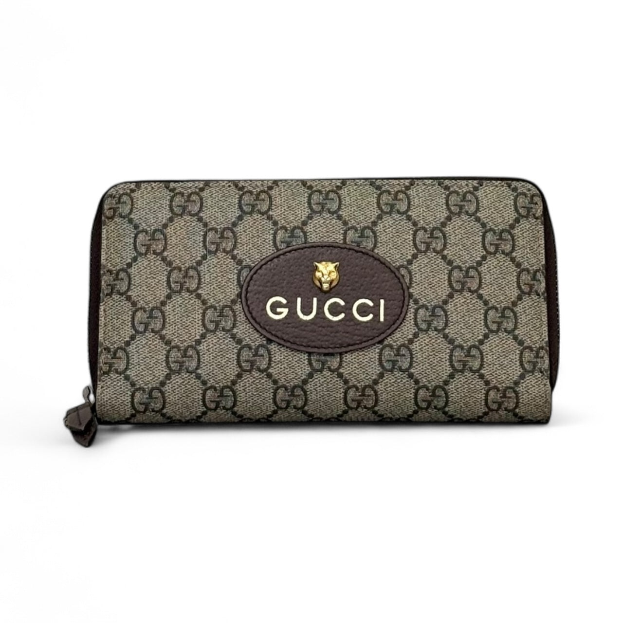 Gucci GG Supreme Long Wallet Pre-Owned