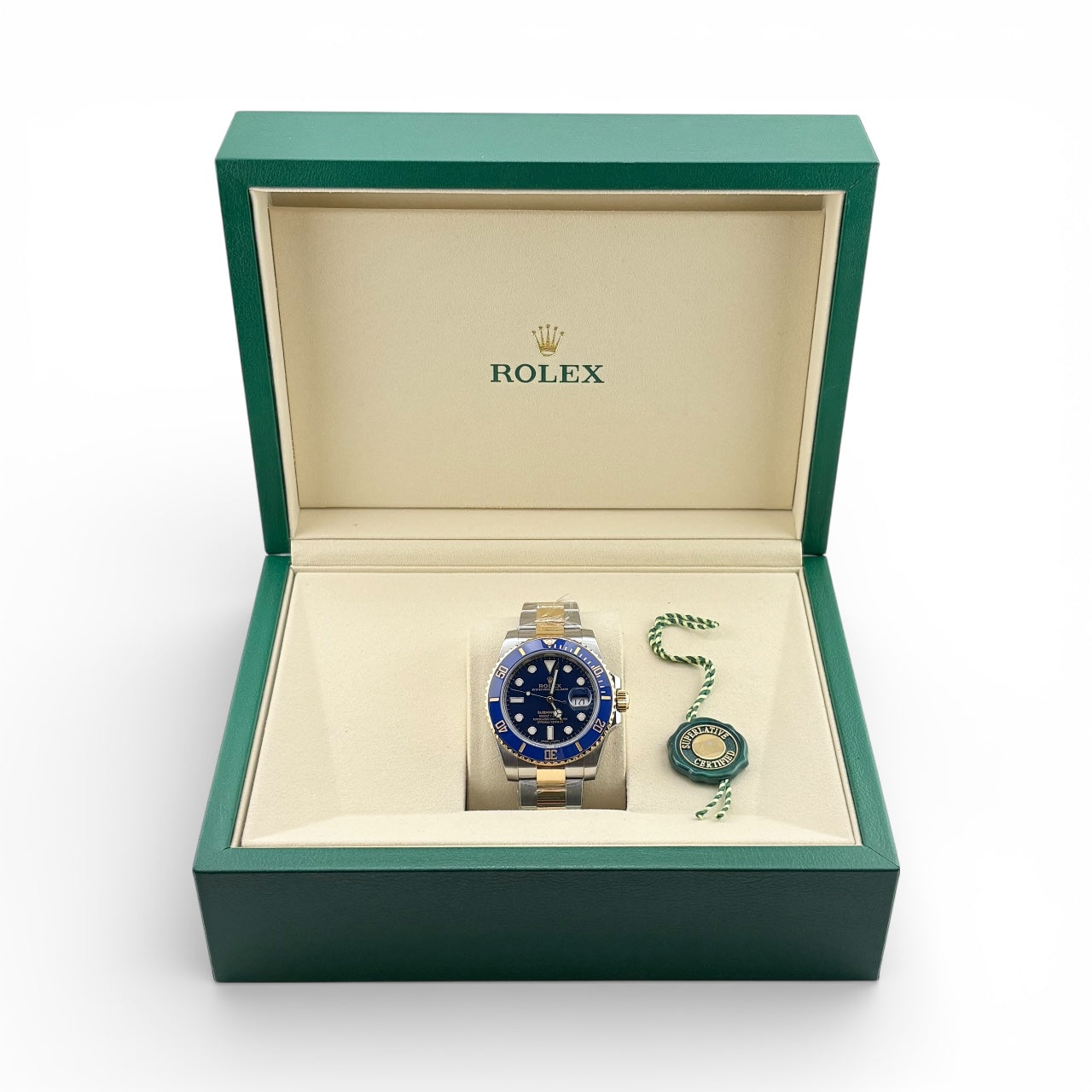 Rolex Submariner Date Bluesy 116613LB Pre-Owned Mint Dec 2019