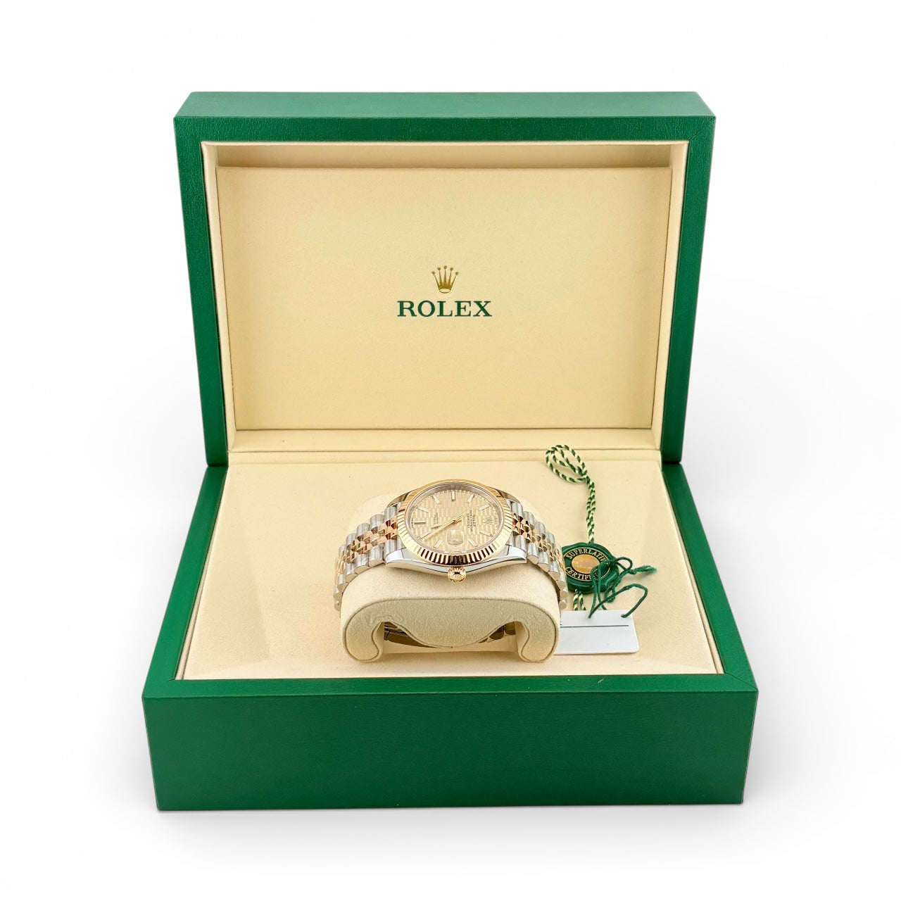 Rolex Datejust Motif 126333 Jan 2024 Pre-Owned Mint