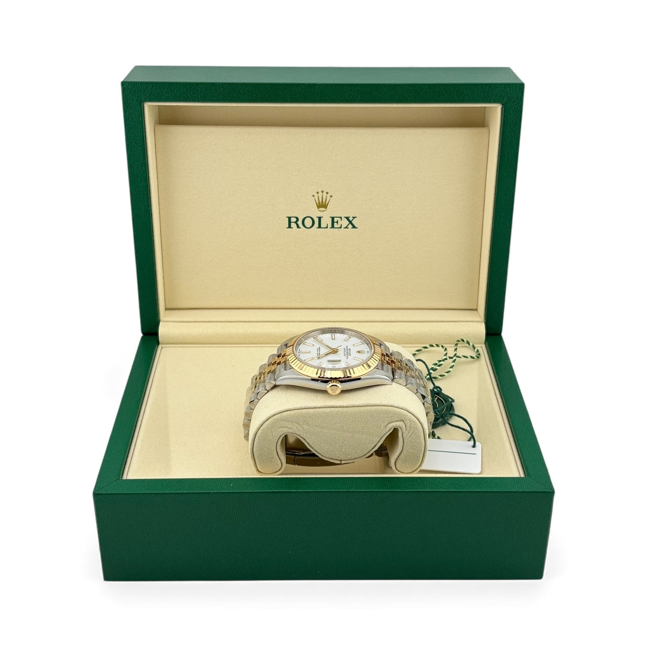Rolex Datejust White Two-Tone 126333 Pre-Owned Mint 2024