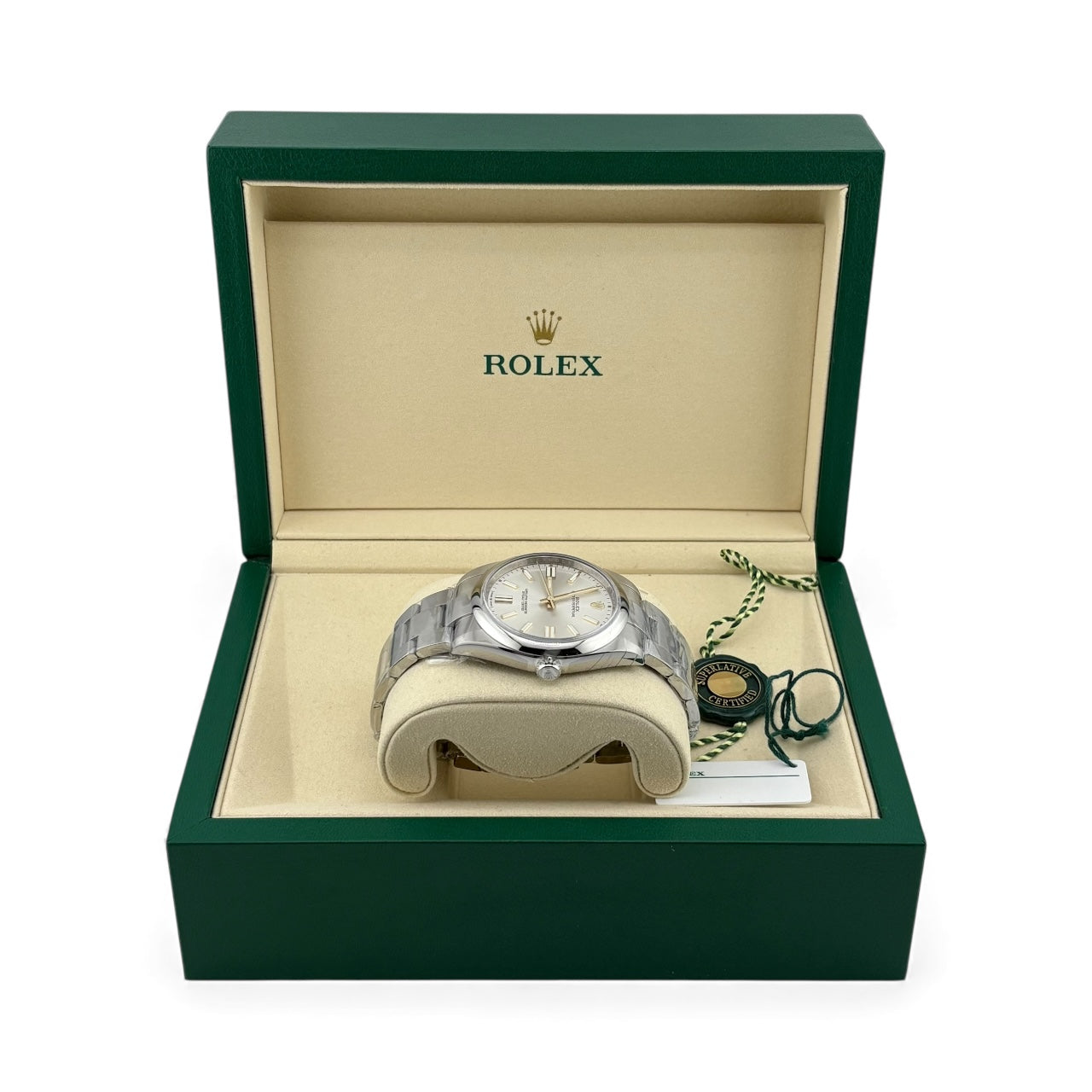 Rolex Oyster Perpetual Silver 124300 BNIB Feb 2025
