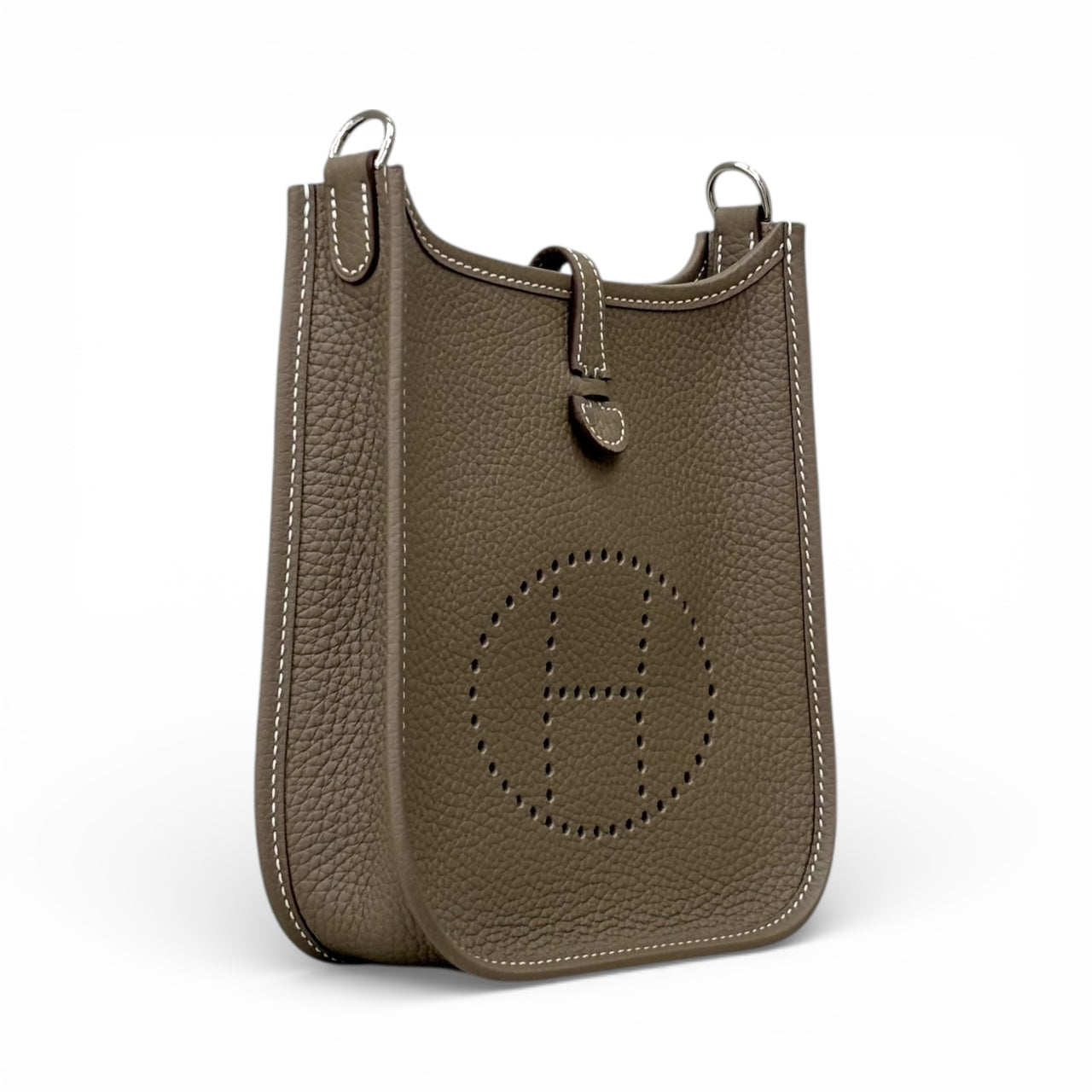 HERMÈS Mini Evelyne Etoupe NEW