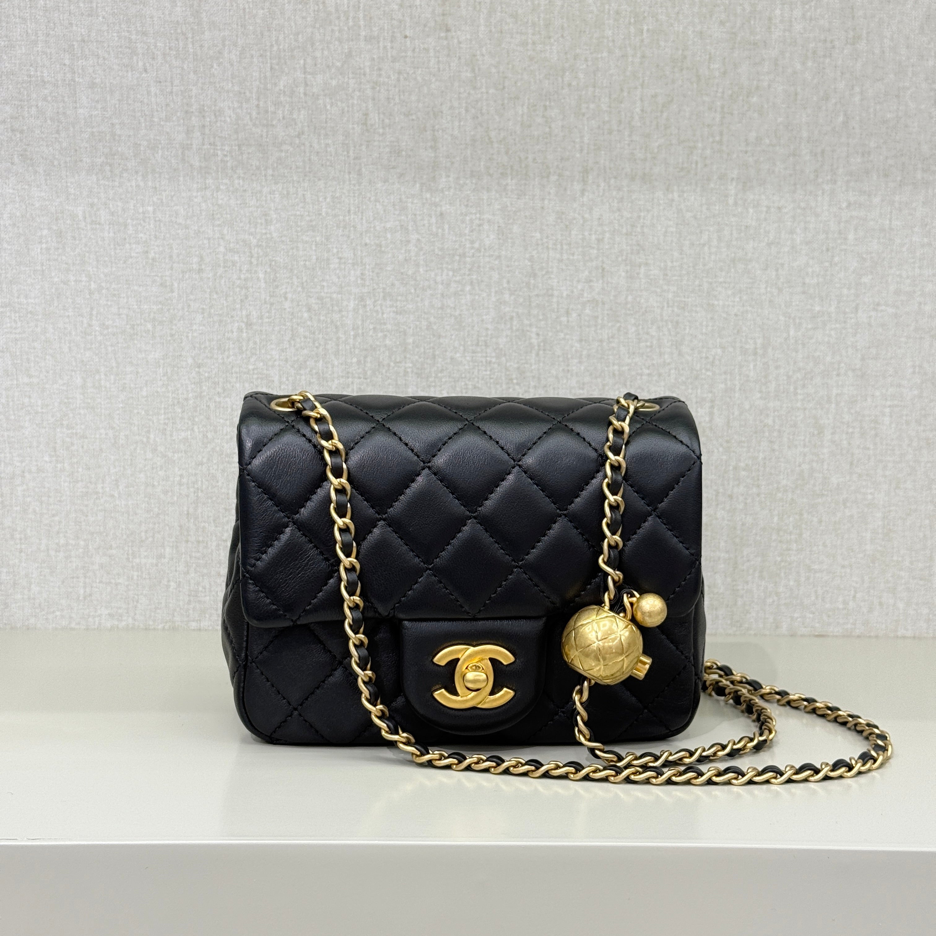 CHANEL Pearl Crush Mini Square Pre-Owned