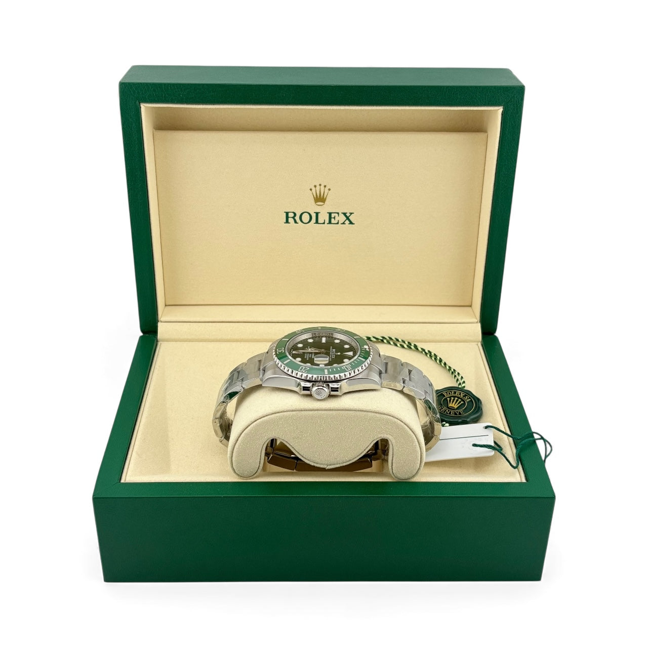 Rolex Submariner Date Hulk 116610LV Pre-Owned Mint Apr 2018