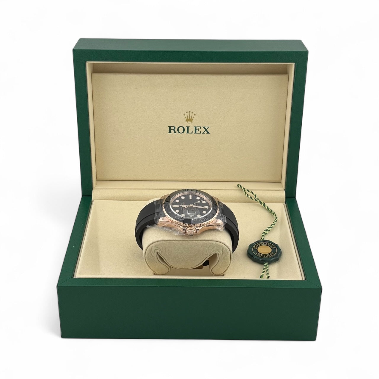 Rolex Yachtmaster 40mm 116655 Jan 2018 Pre-Owned Mint Full Set NWT