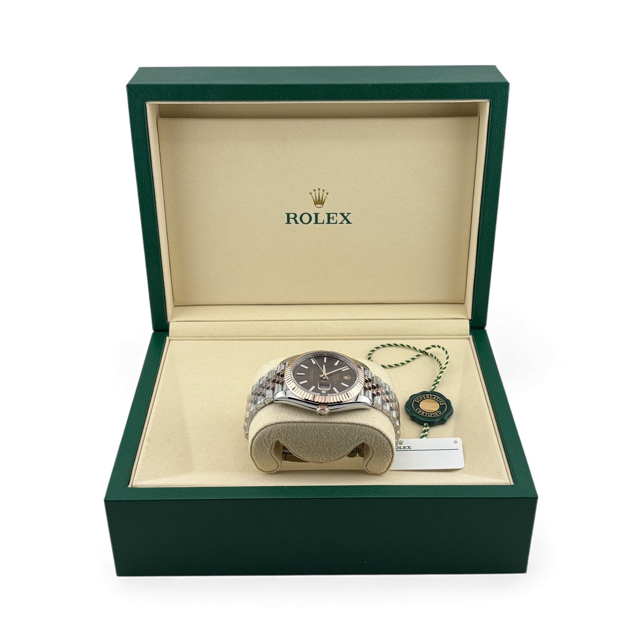 Rolex Datejust Chocolate 126331 Pre-Owned Mint