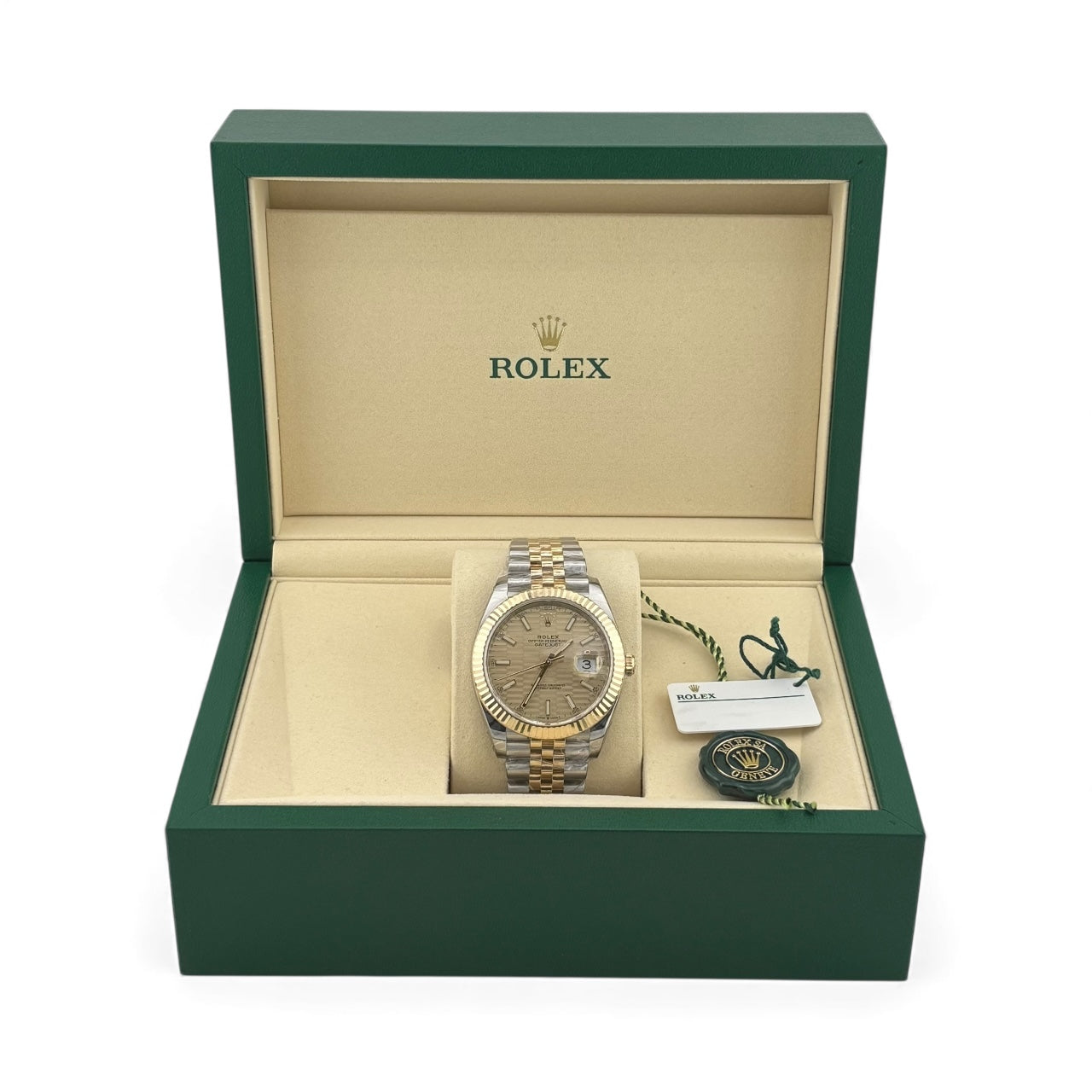 Rolex Datejust Motif 126333 Pre-Owned Mint Nov 2023