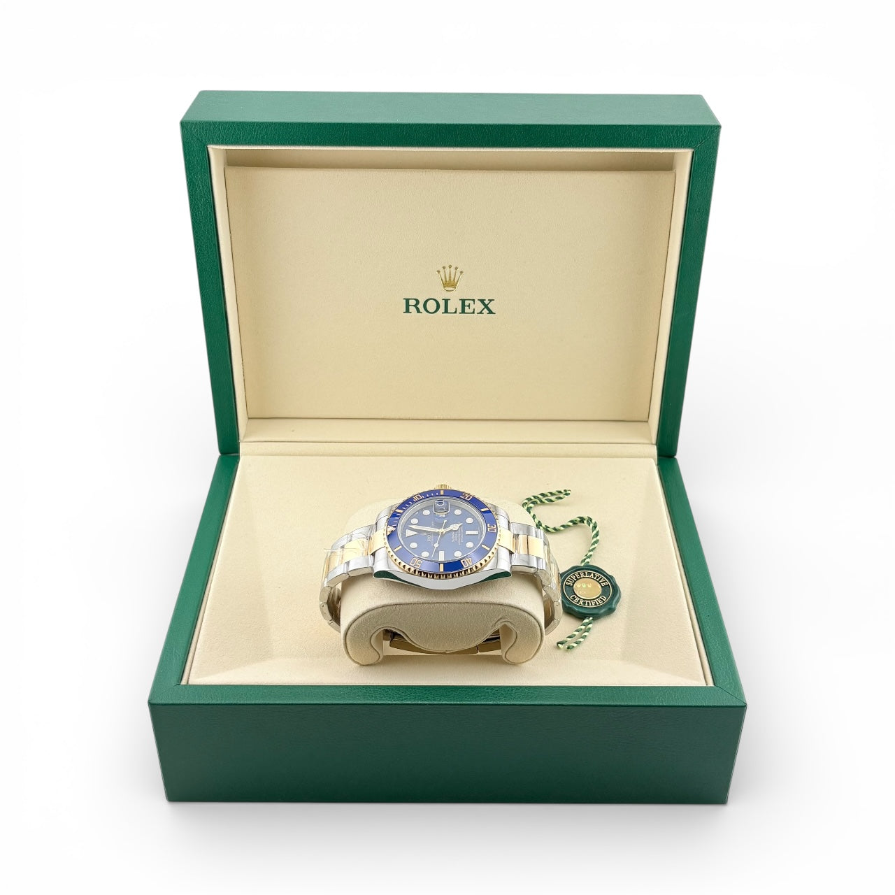 Rolex Submariner Date Bluesy 116613LB Pre-Owned Mint Dec 2019