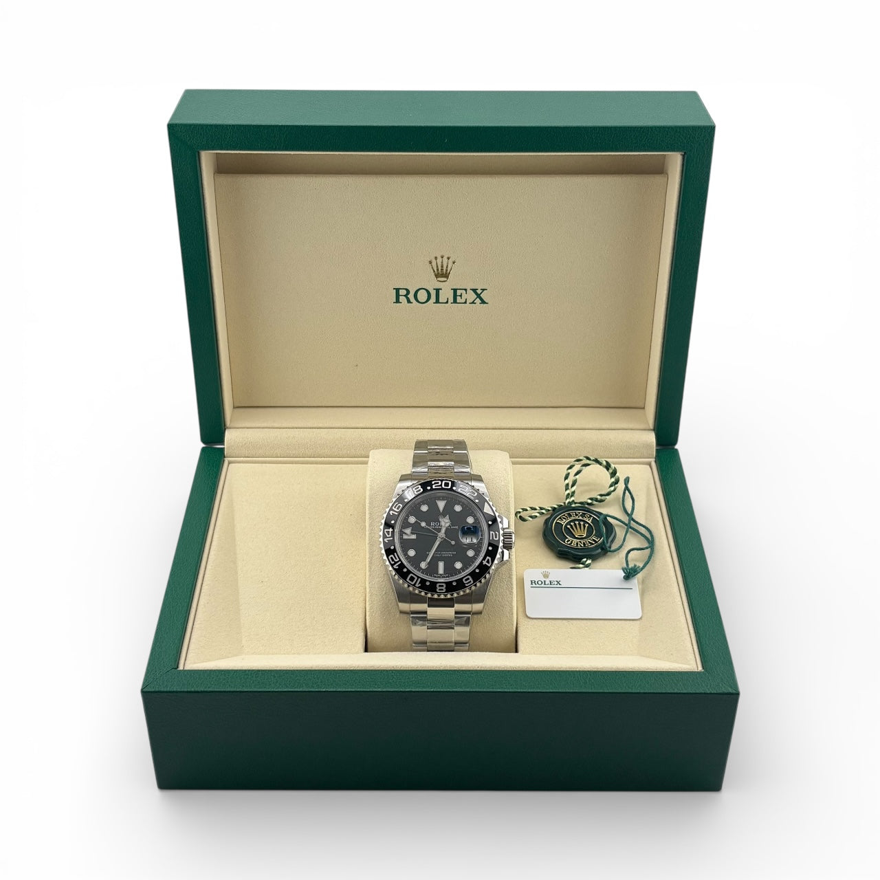 Rolex GMT-Master II 116710LN Pre-Owned Mint Jan 2019