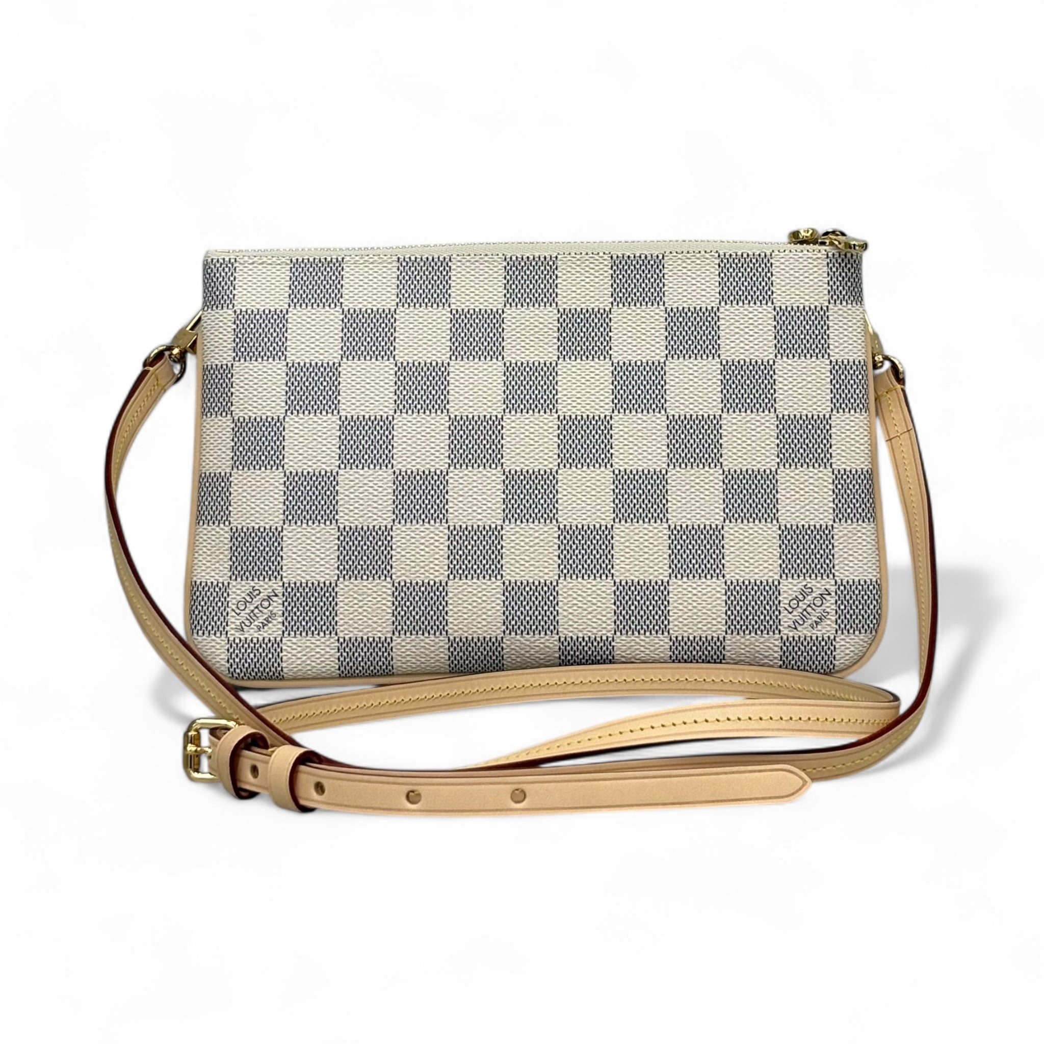 Louis Vuitton Double Zip Pochette |Pre-Owned