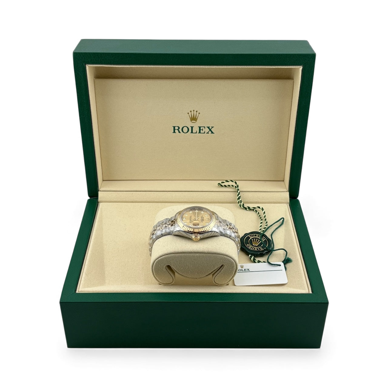 Rolex Datejust Two-Tone Diamond 279173 Pre-Owned Mint Nov 2023